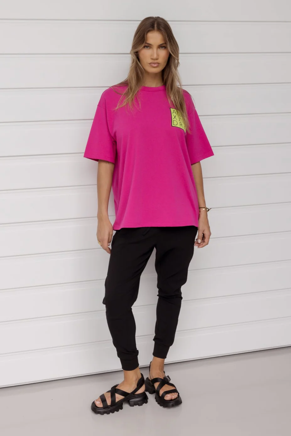 NOKO T-Shirt Hot Pink - Image 3