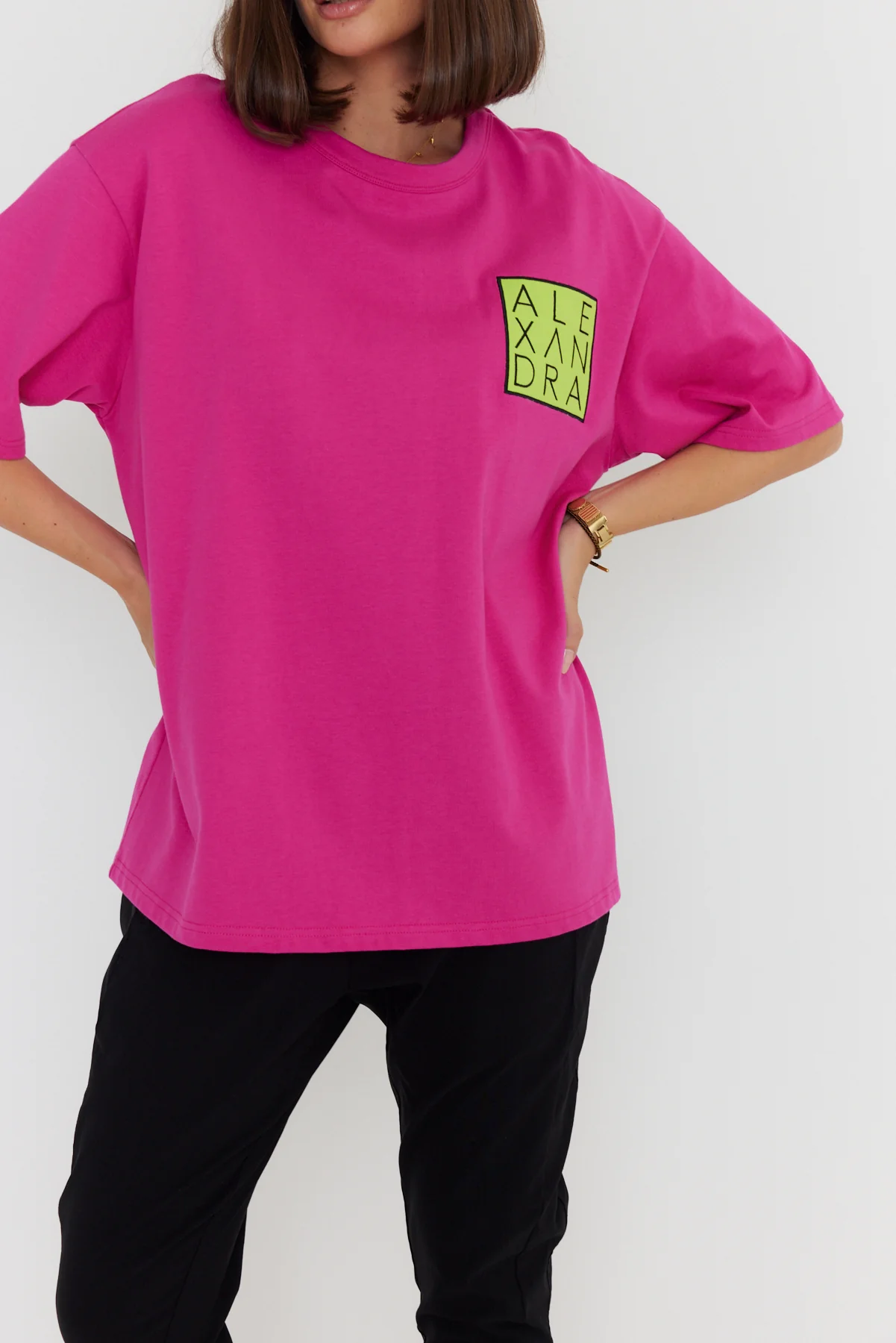 NOKO T-Shirt Hot Pink - Image 6