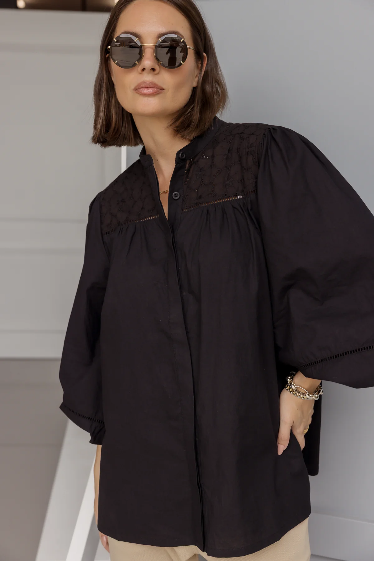 PAZ Blouse Black