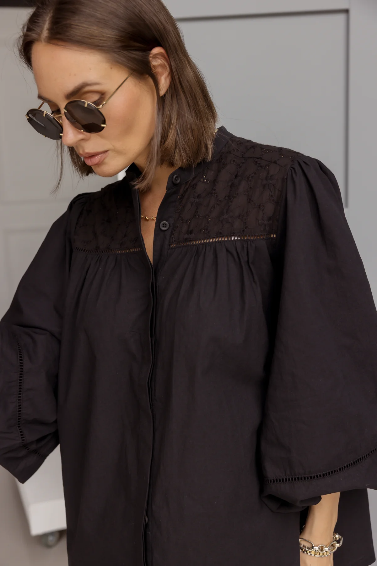 PAZ Blouse Black - Image 2