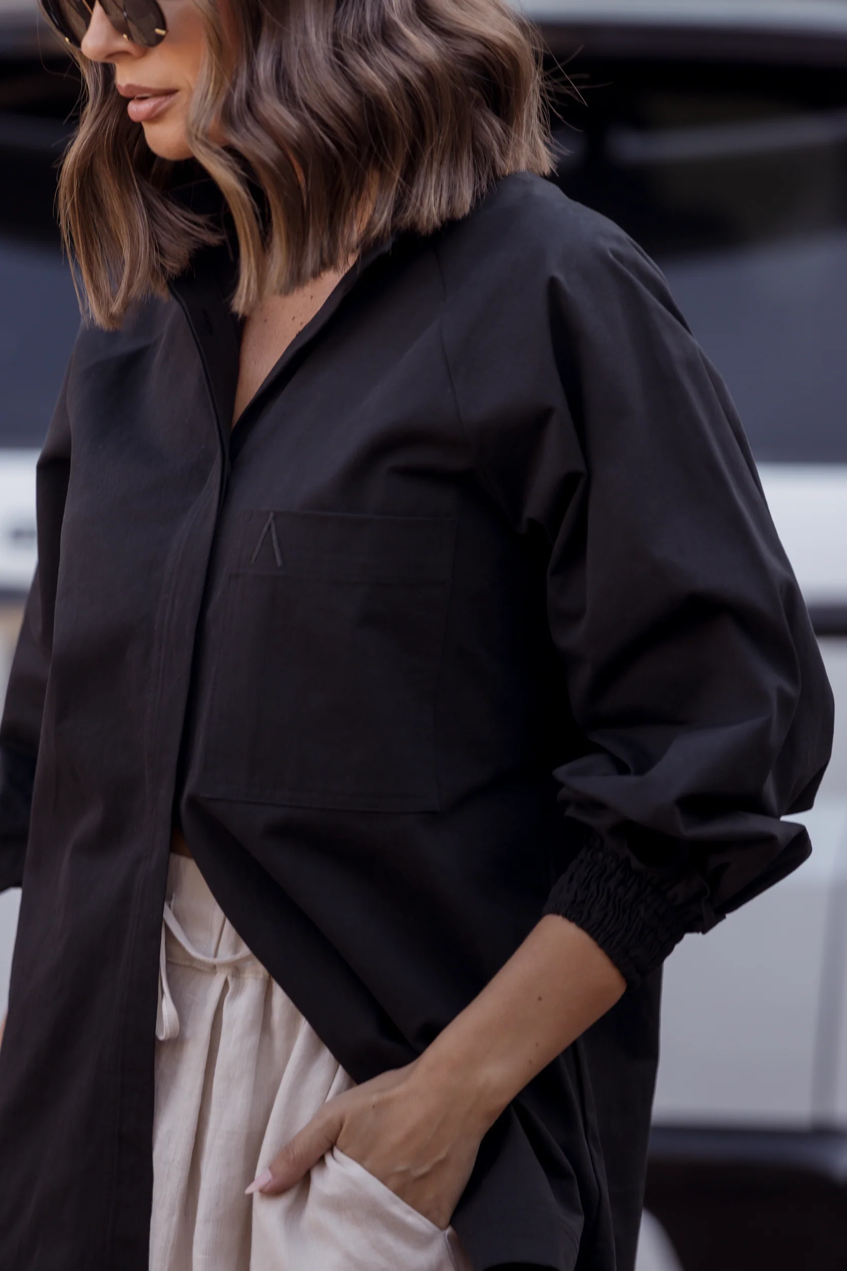 PETRA Shirt Black