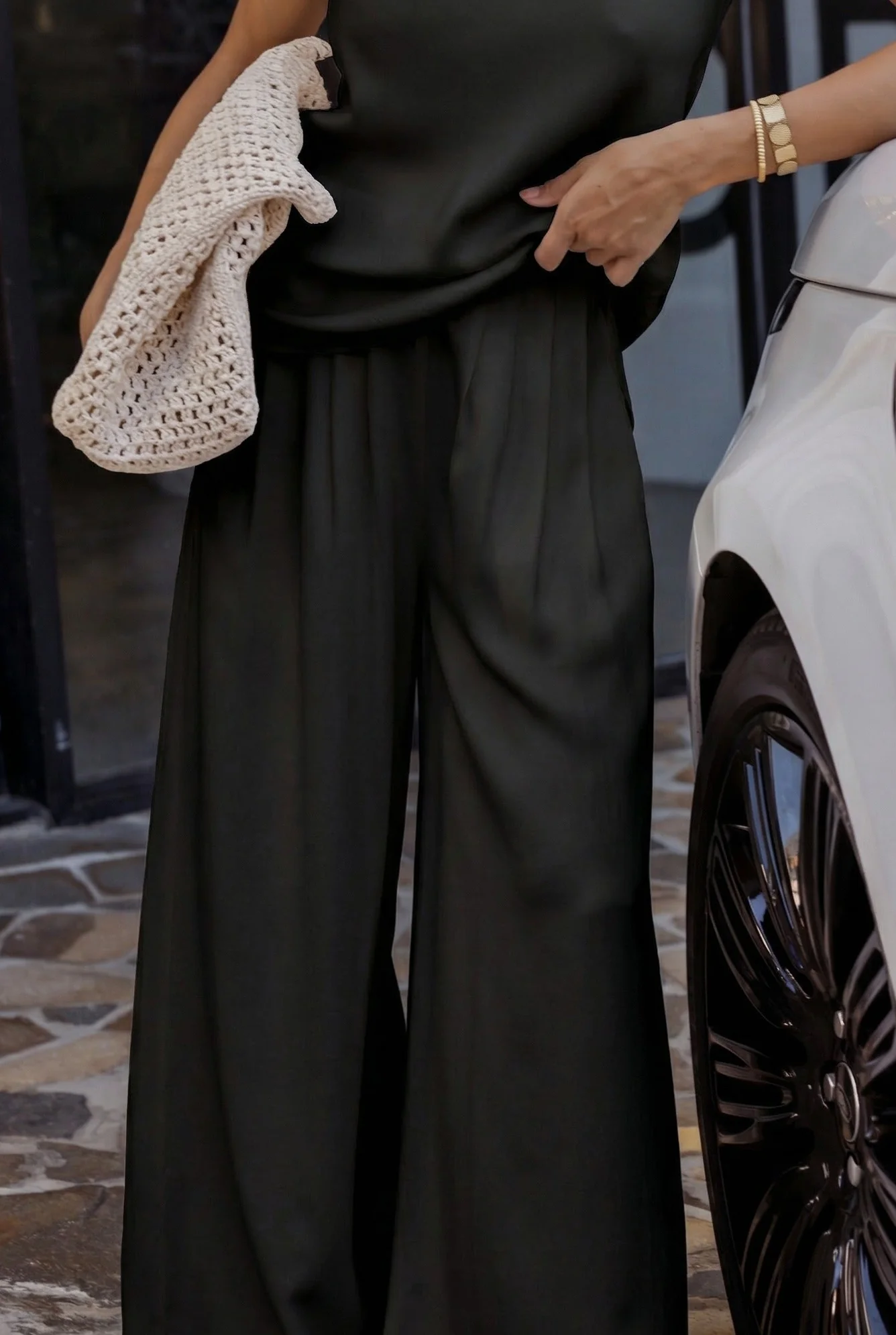 PIZZI Pants Black - Image 2