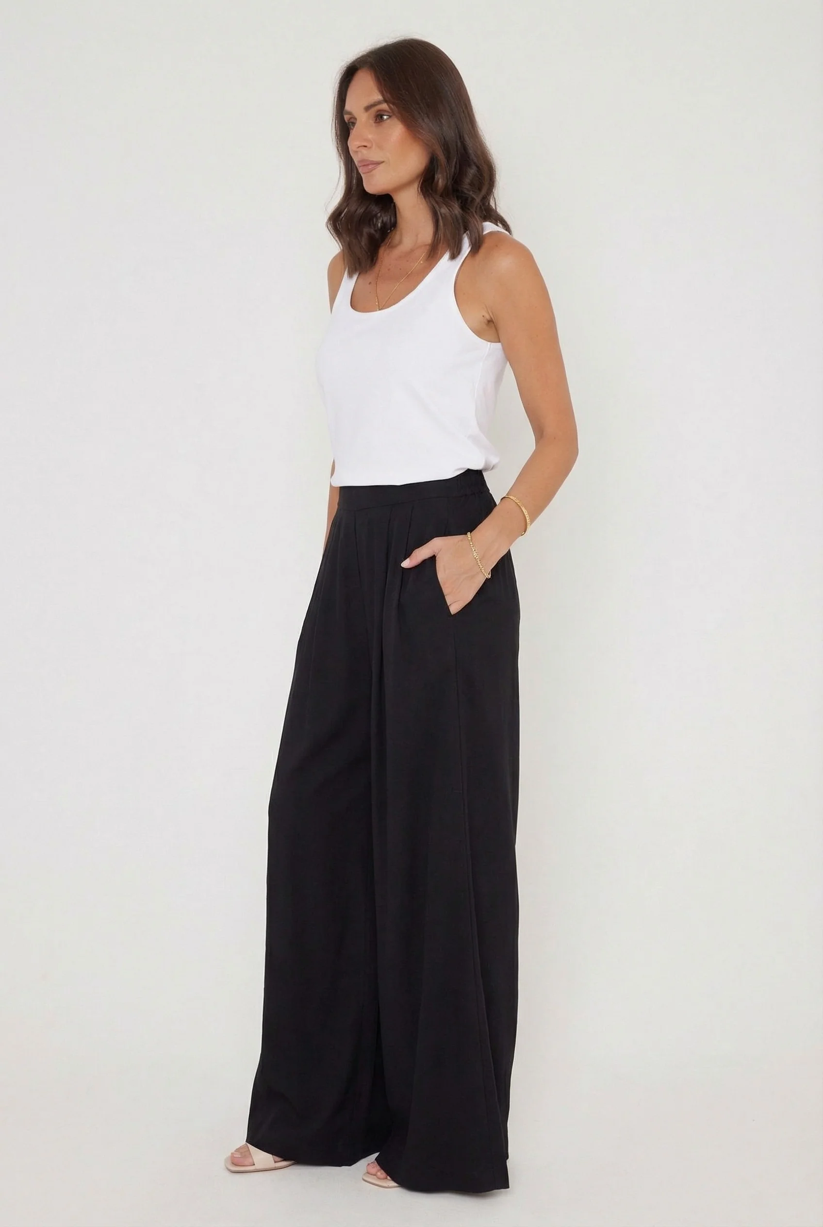 PIZZI Pants Black - Image 9