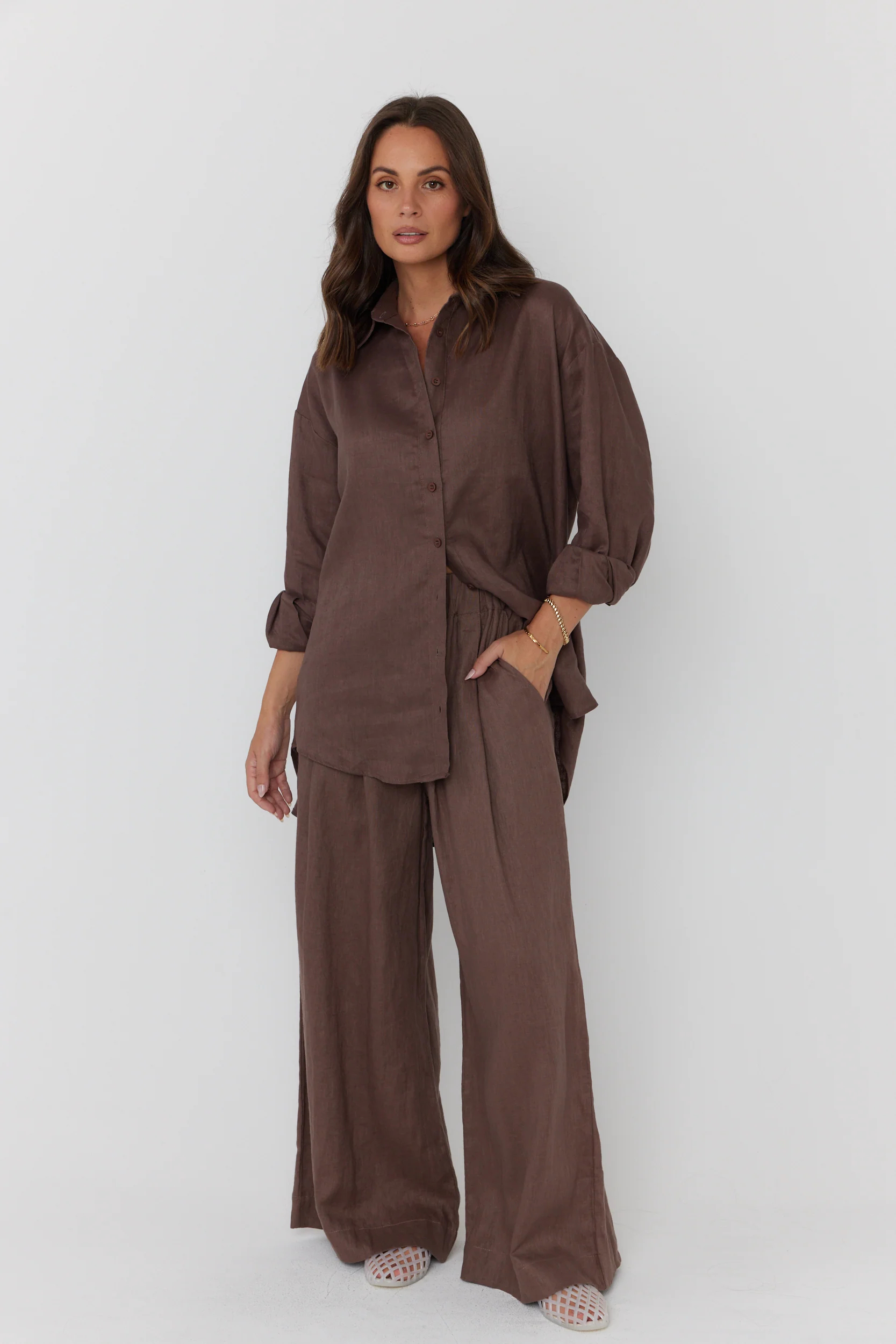 PLUTO Shirt Chocolate - Image 10