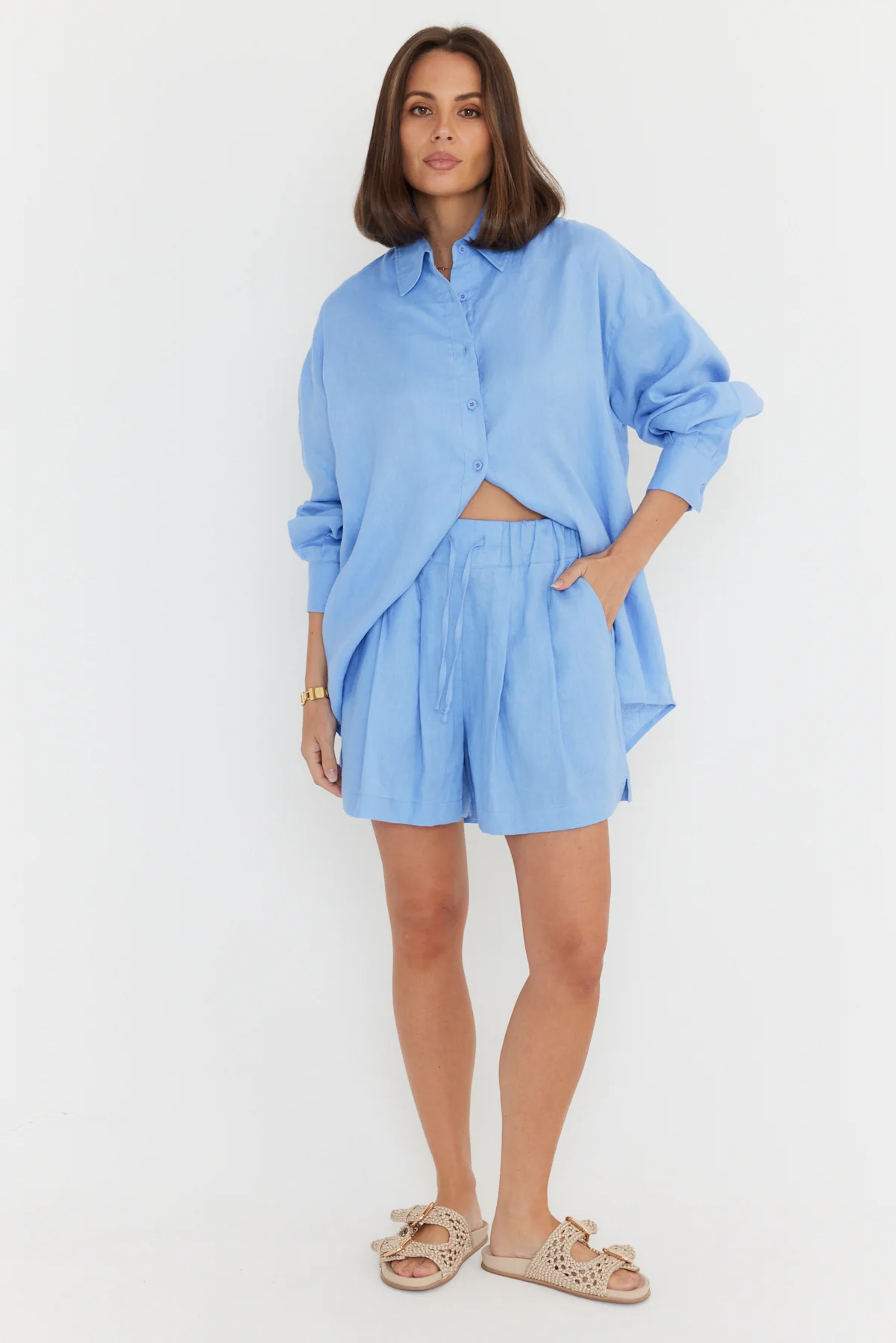 PLUTO Shirt Cornflour Blue - Image 14