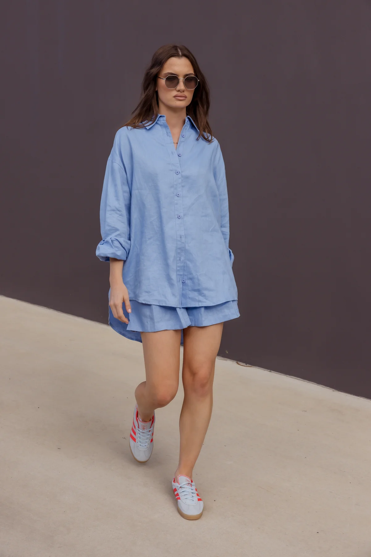 PLUTO Shirt Cornflour Blue - Image 6