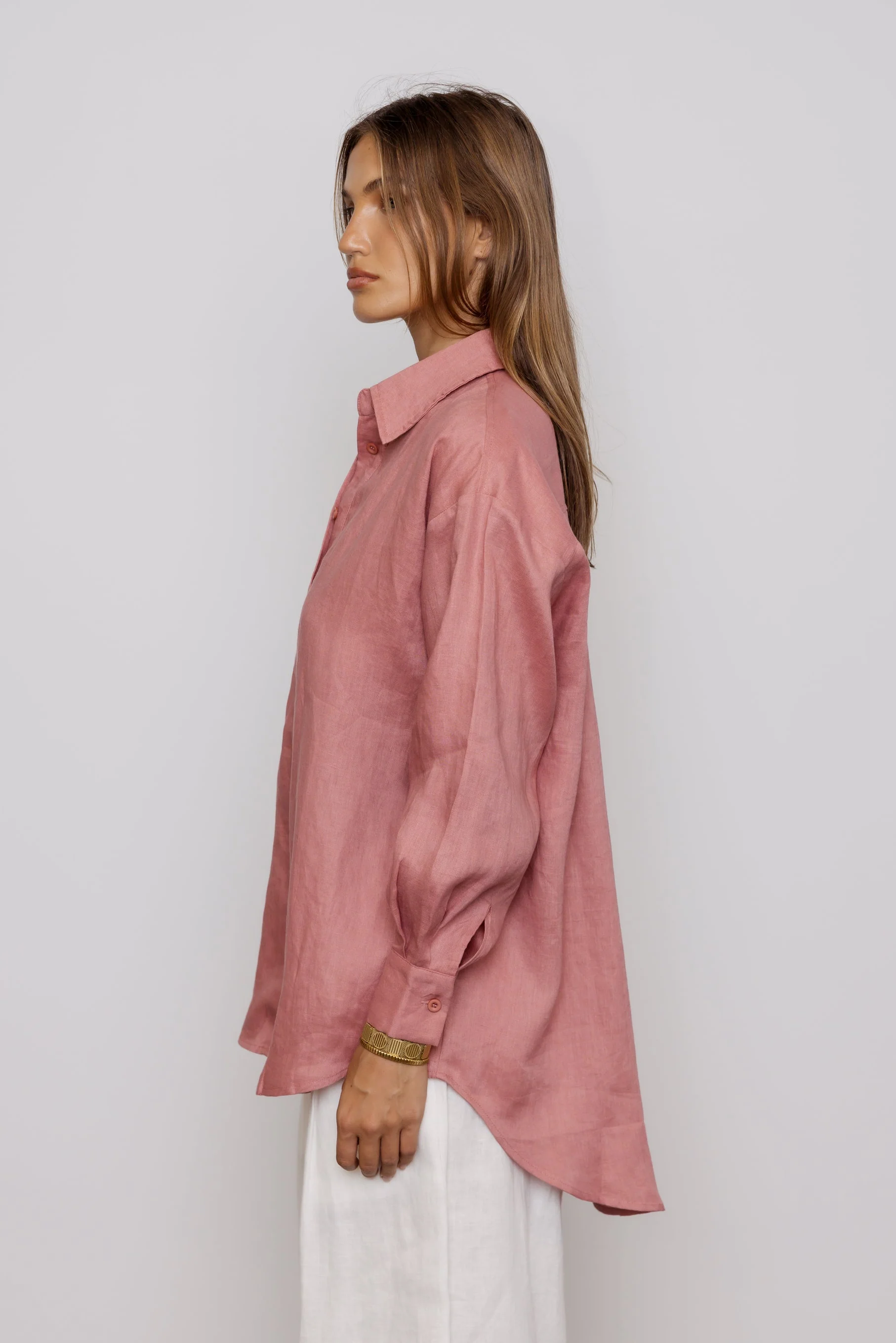 PLUTO Shirt Dusty Pink - Image 9