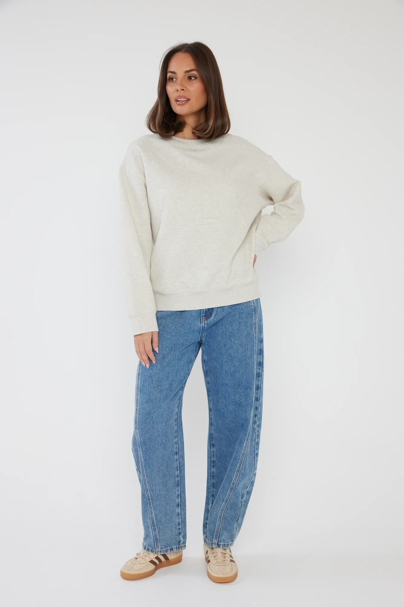 QUINS Jumper Oat - Image 7