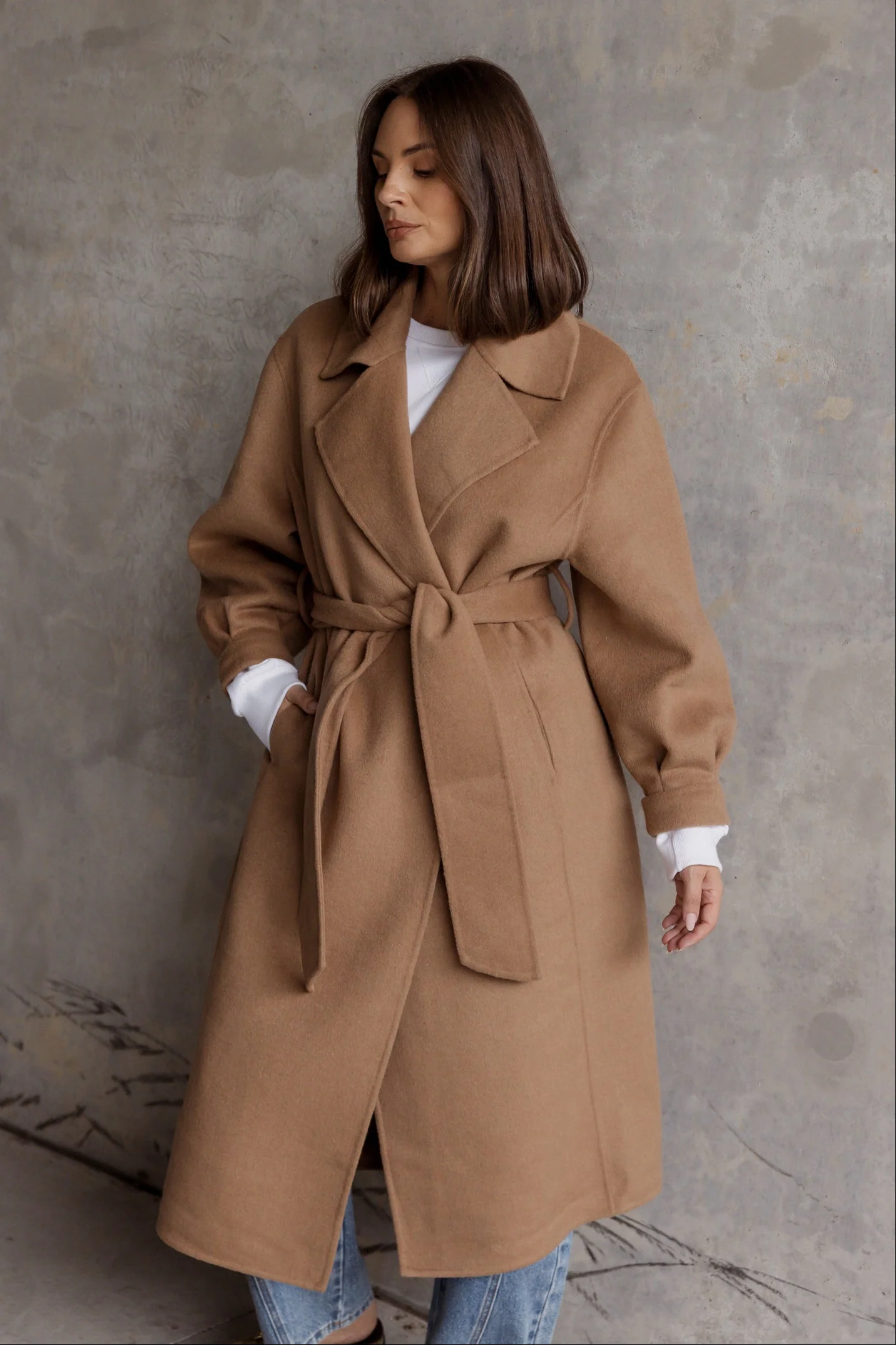 RAFEL Coat Tan - Image 5