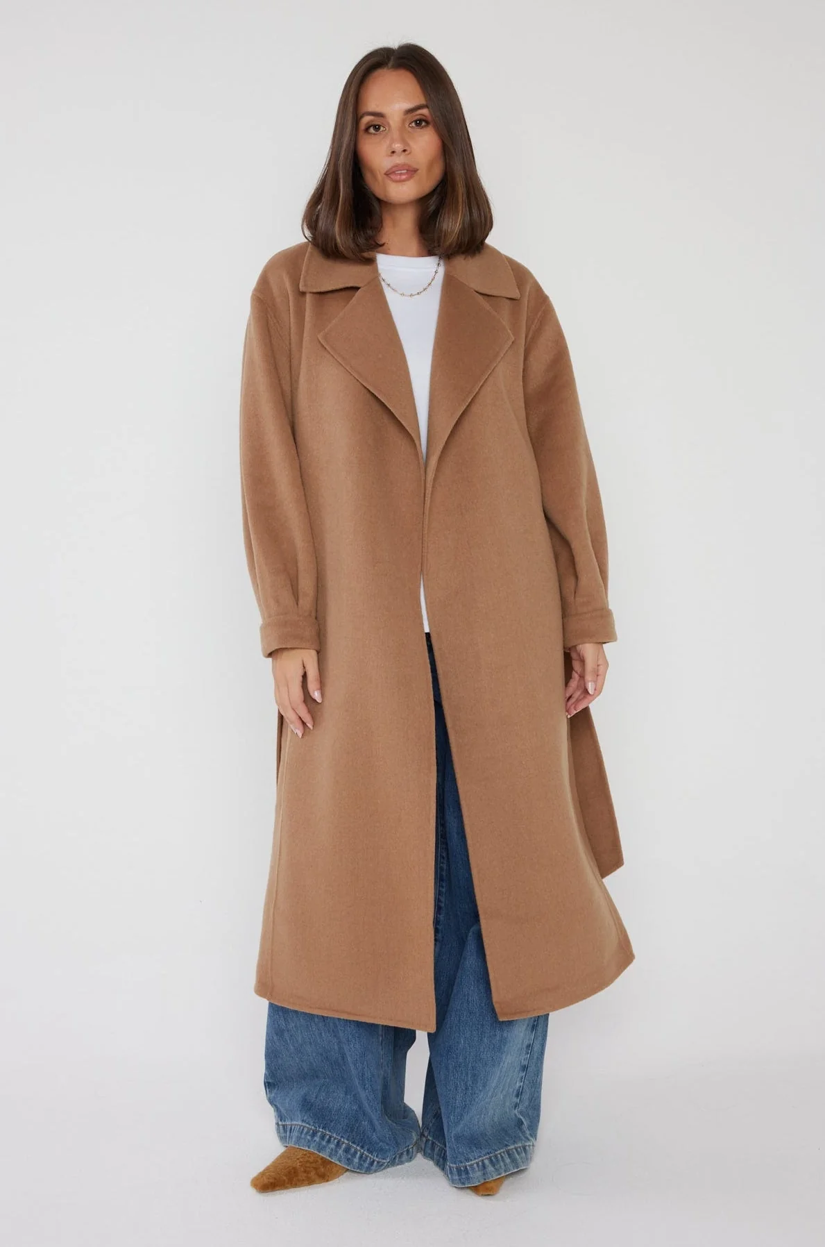 RAFEL Coat Tan - Image 7