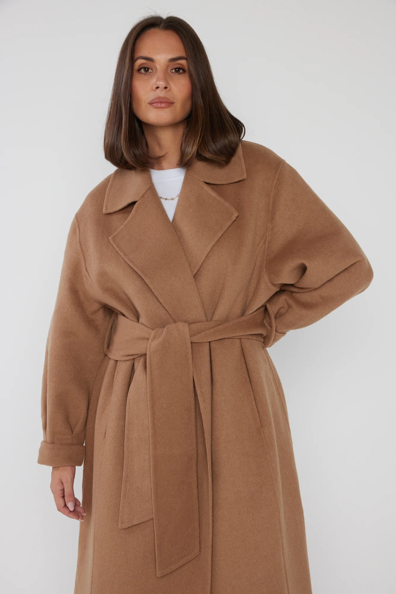 RAFEL Coat Tan - Image 8
