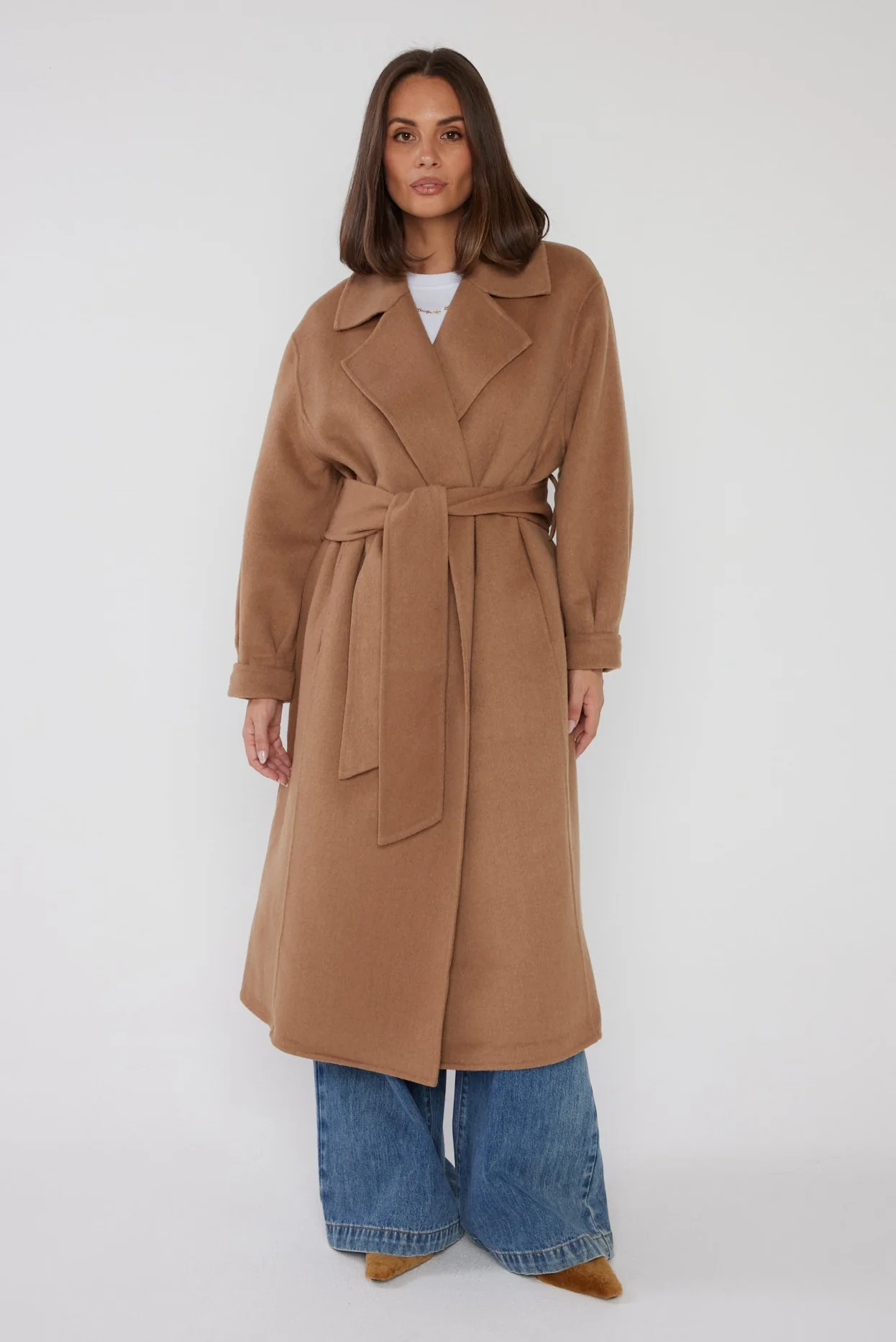 RAFEL Coat Tan - Image 9