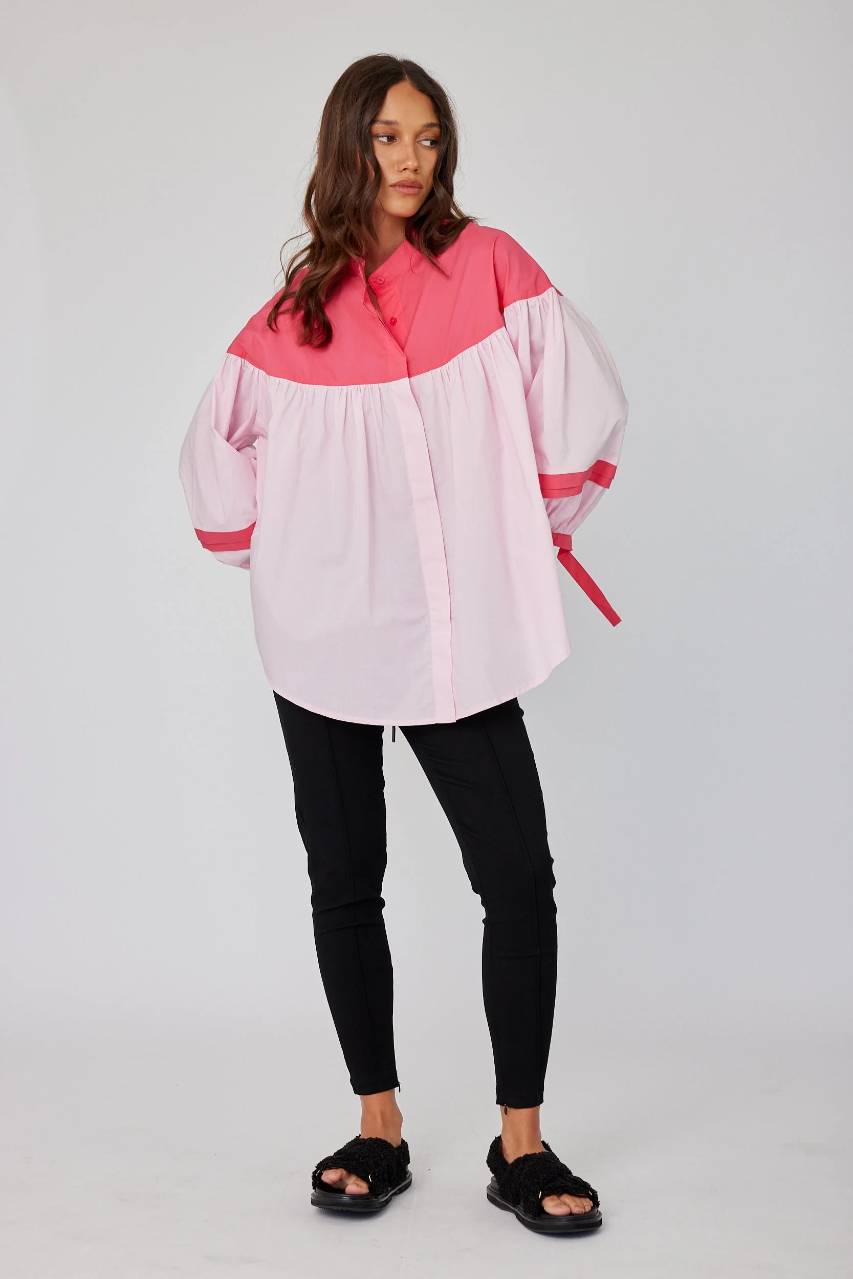 RENNOX Blouse Watermelon & Pink - Image 5