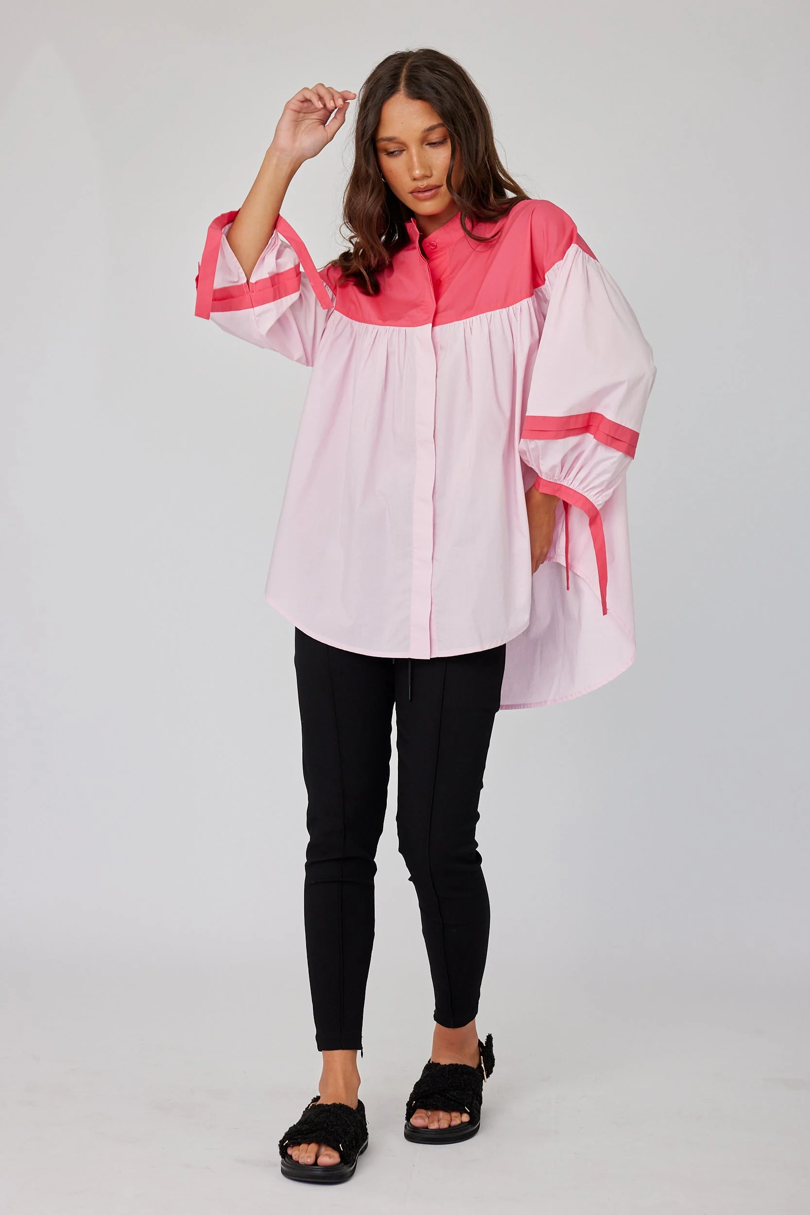 RENNOX Blouse Watermelon & Pink - Image 8