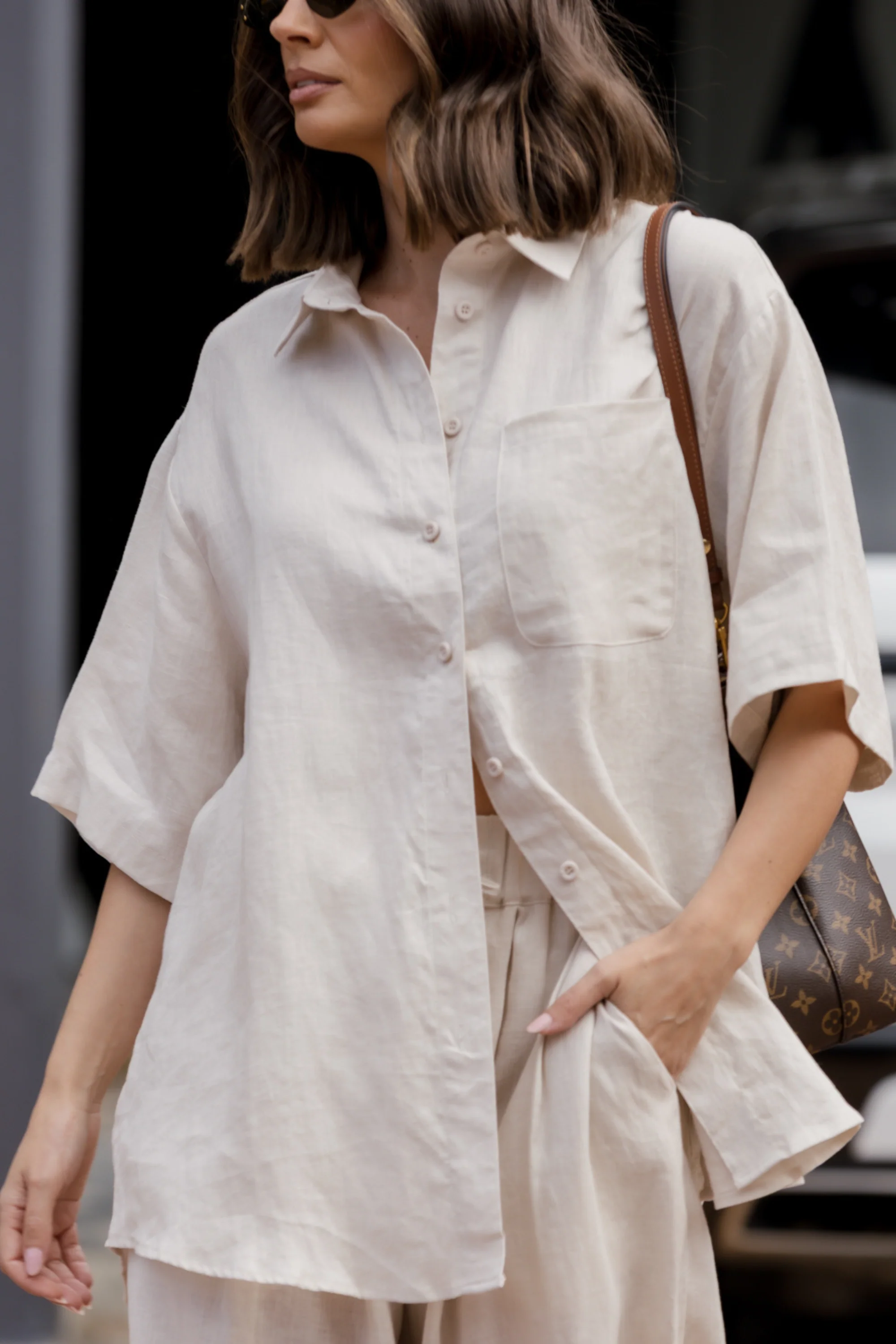 ROGUE Shirt Linen Stone - Image 2