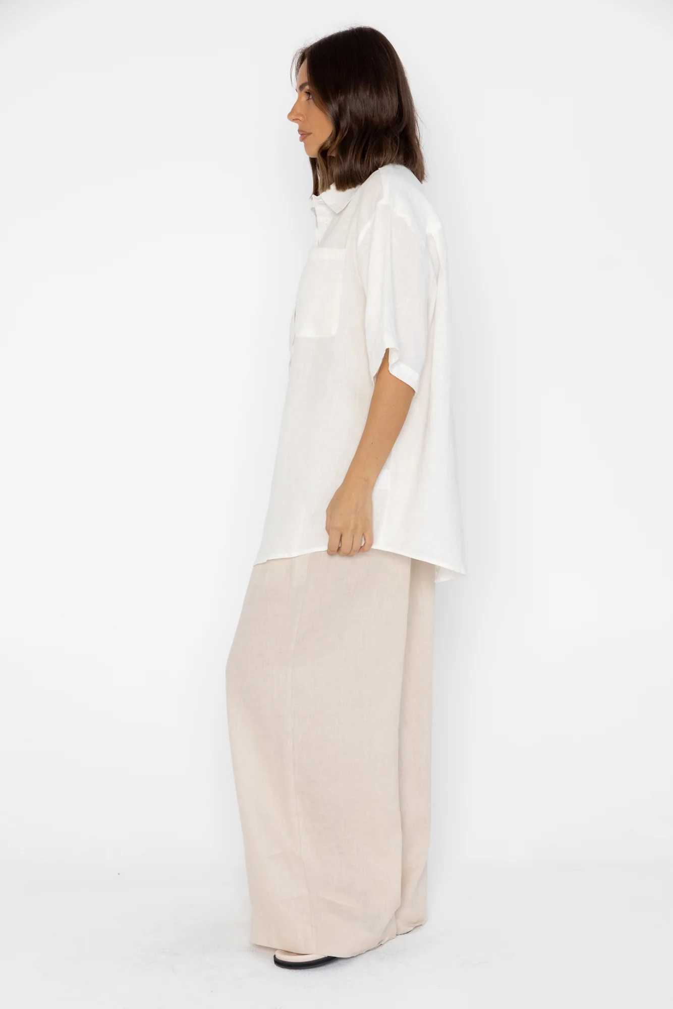 ROGUE Shirt Linen White - Image 10