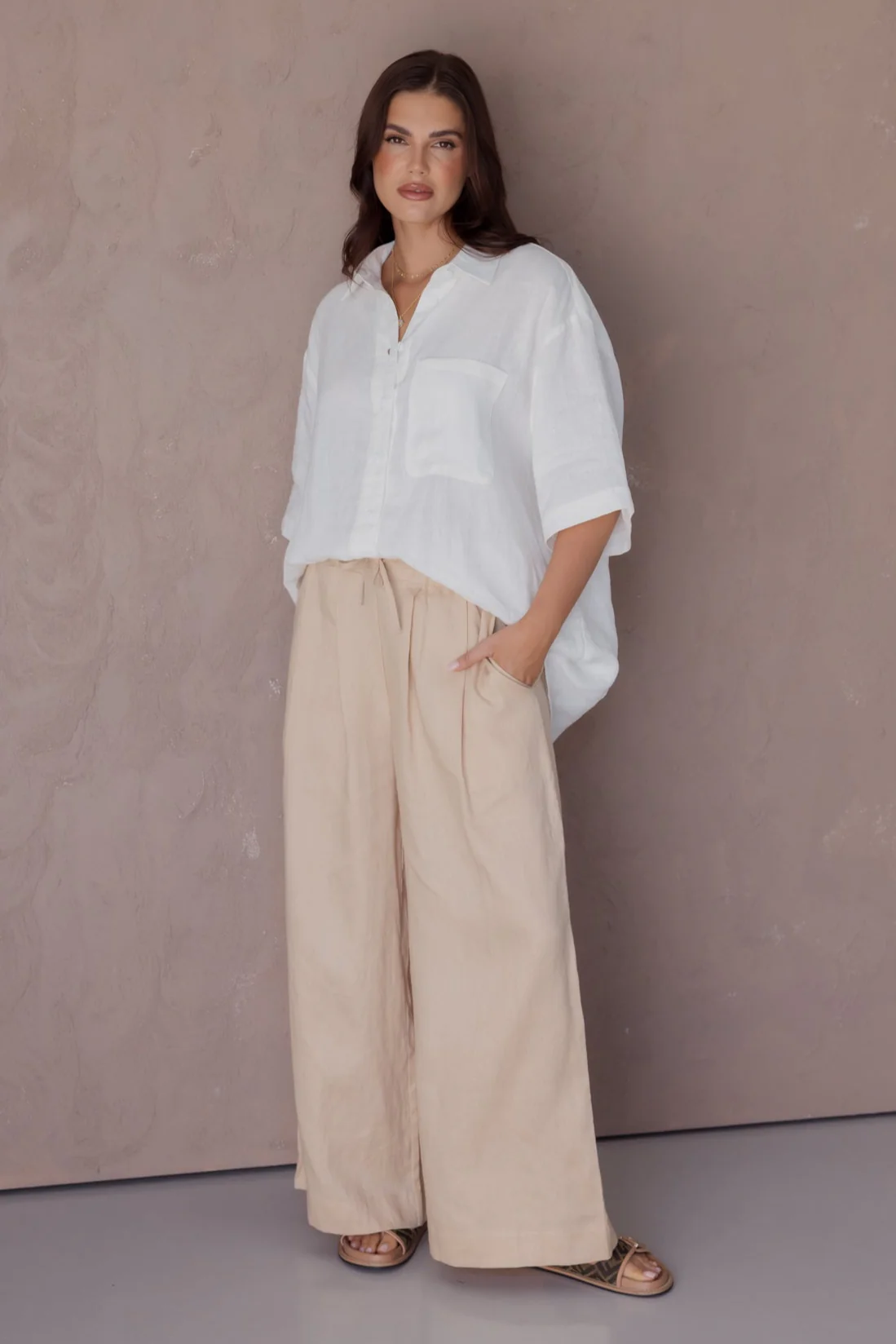 ROGUE Shirt Linen White - Image 6