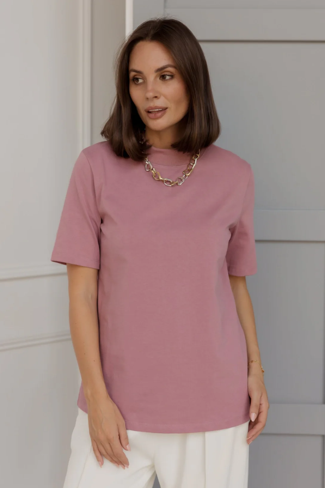 RUBY T-Shirt Smokey Plum