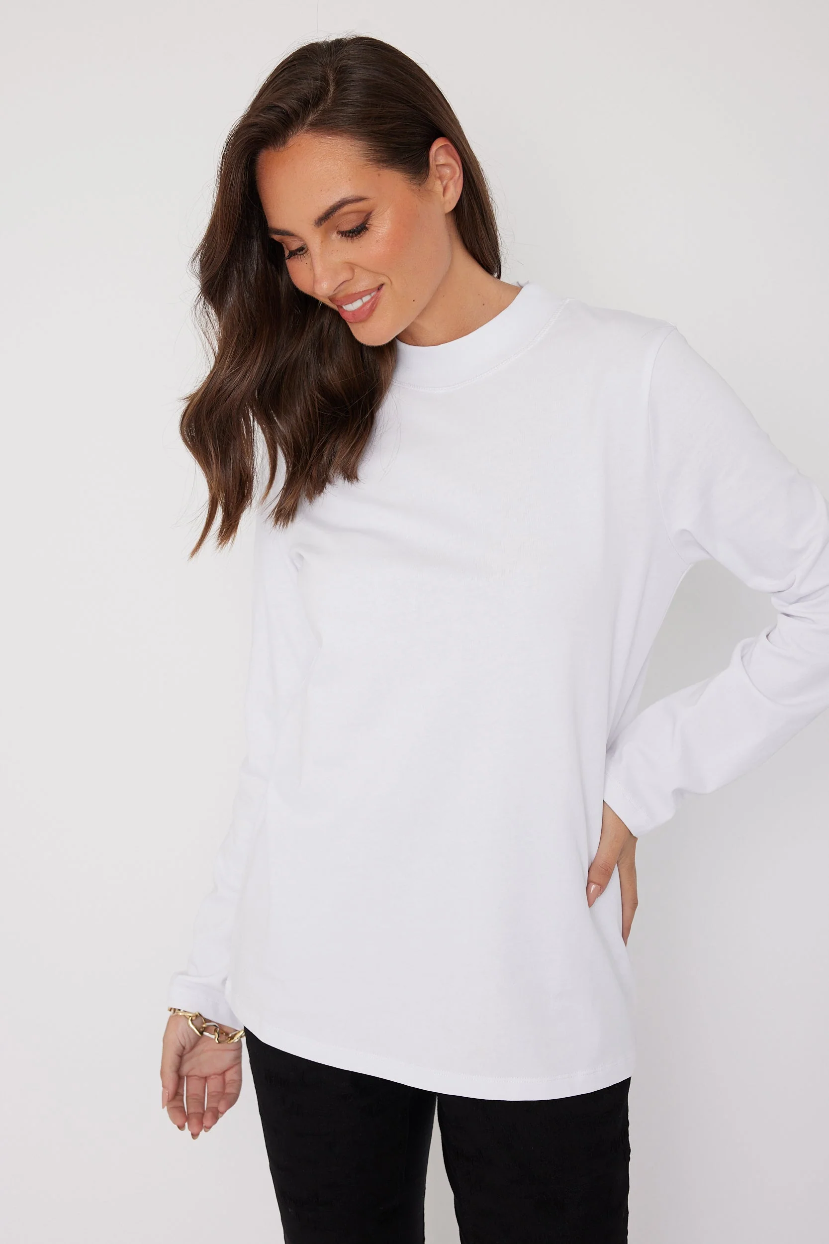 RUBY Long Sleeve Top White - Image 2