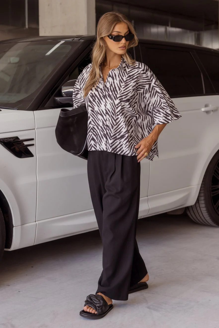 SERAPHIN Shirt Abstract Animal - Image 3