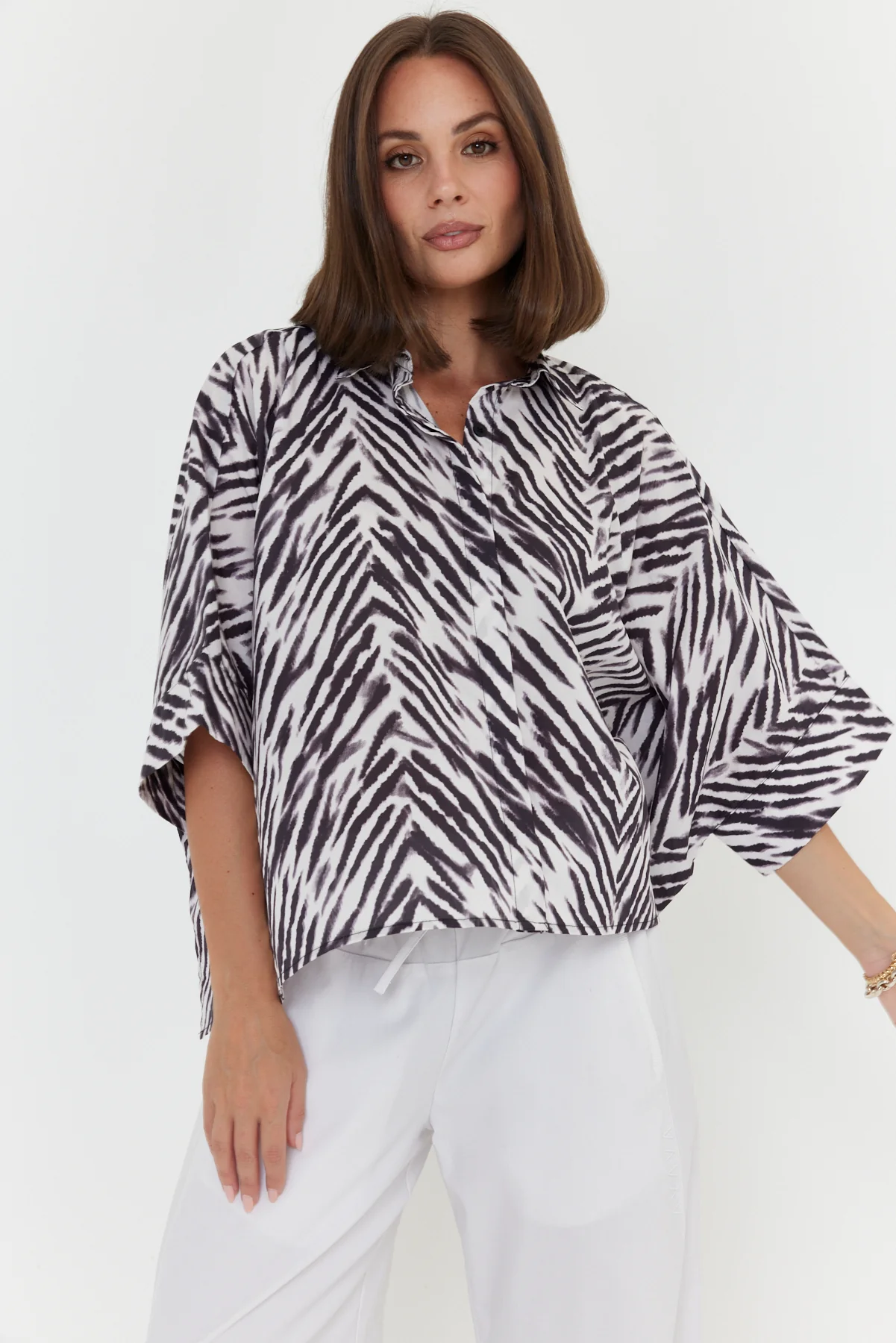 SERAPHIN Shirt Abstract Animal - Image 6