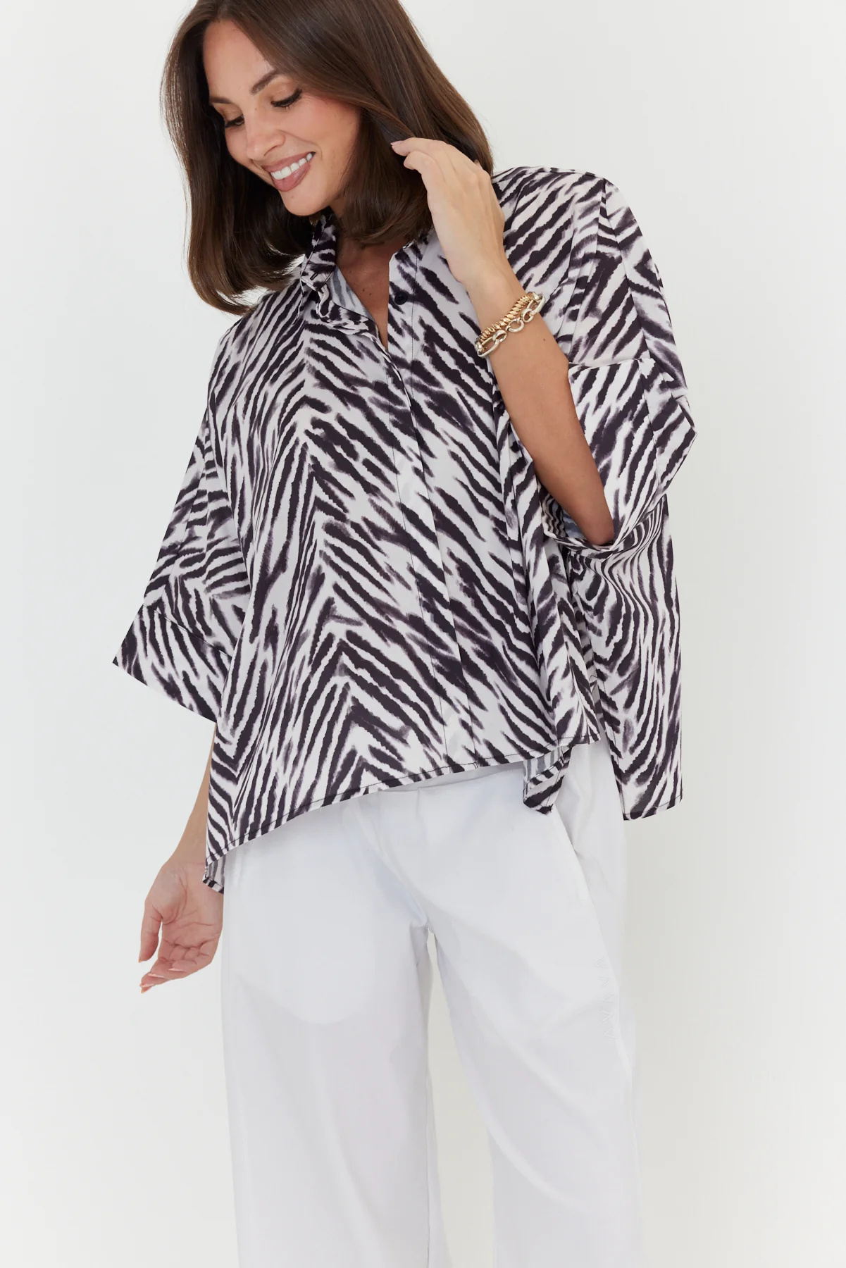 SERAPHIN Shirt Abstract Animal - Image 8