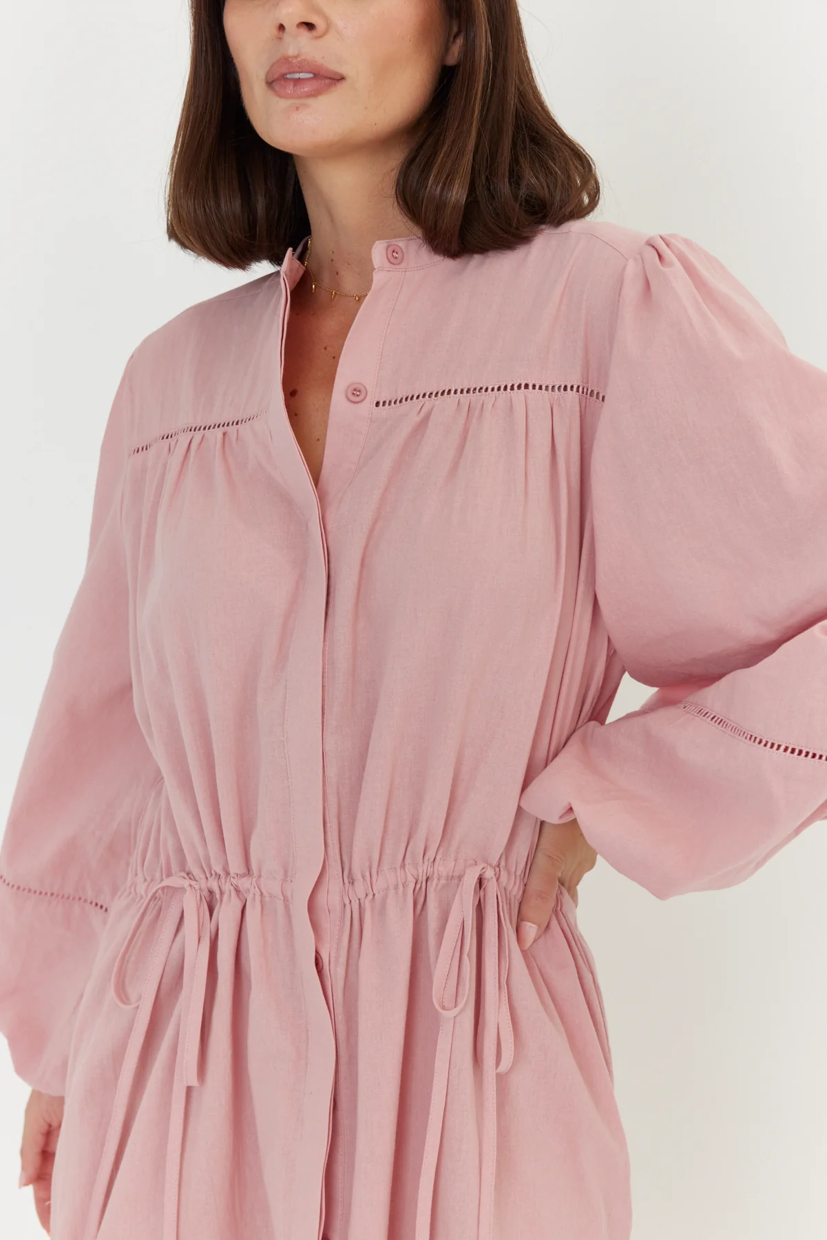 SHANI Dress Dusty Pink - Image 7