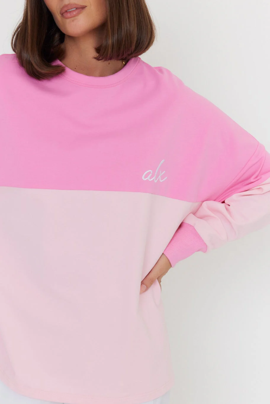 SIA Long Sleeve Top Pink/Pink - Image 10