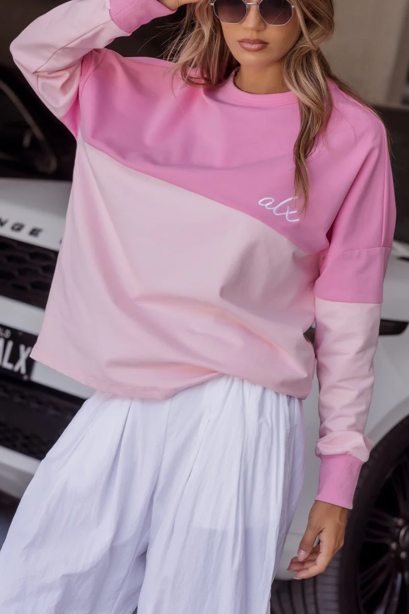 SIA Long Sleeve Top Pink/Pink - Image 2