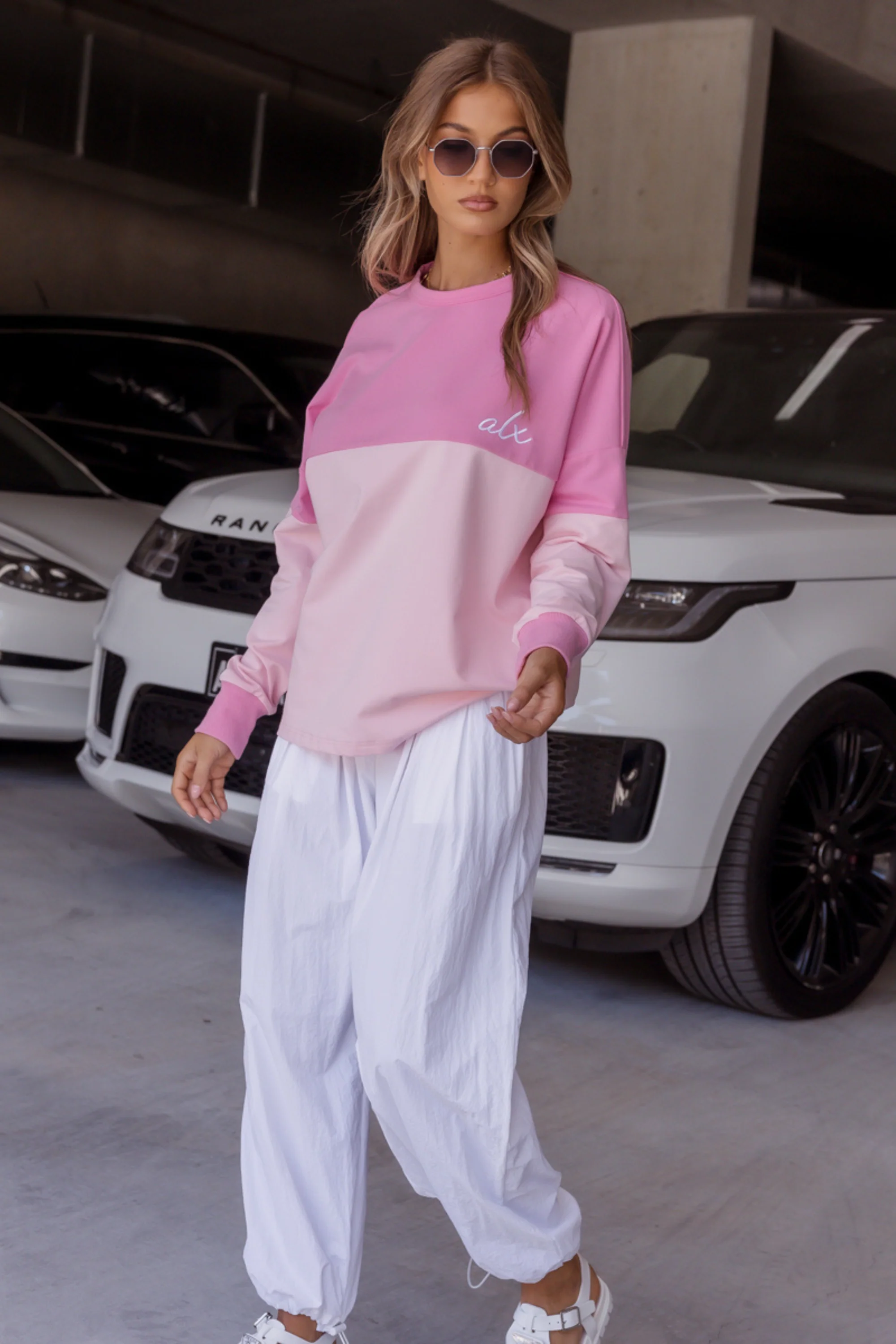 SIA Long Sleeve Top Pink/Pink - Image 4