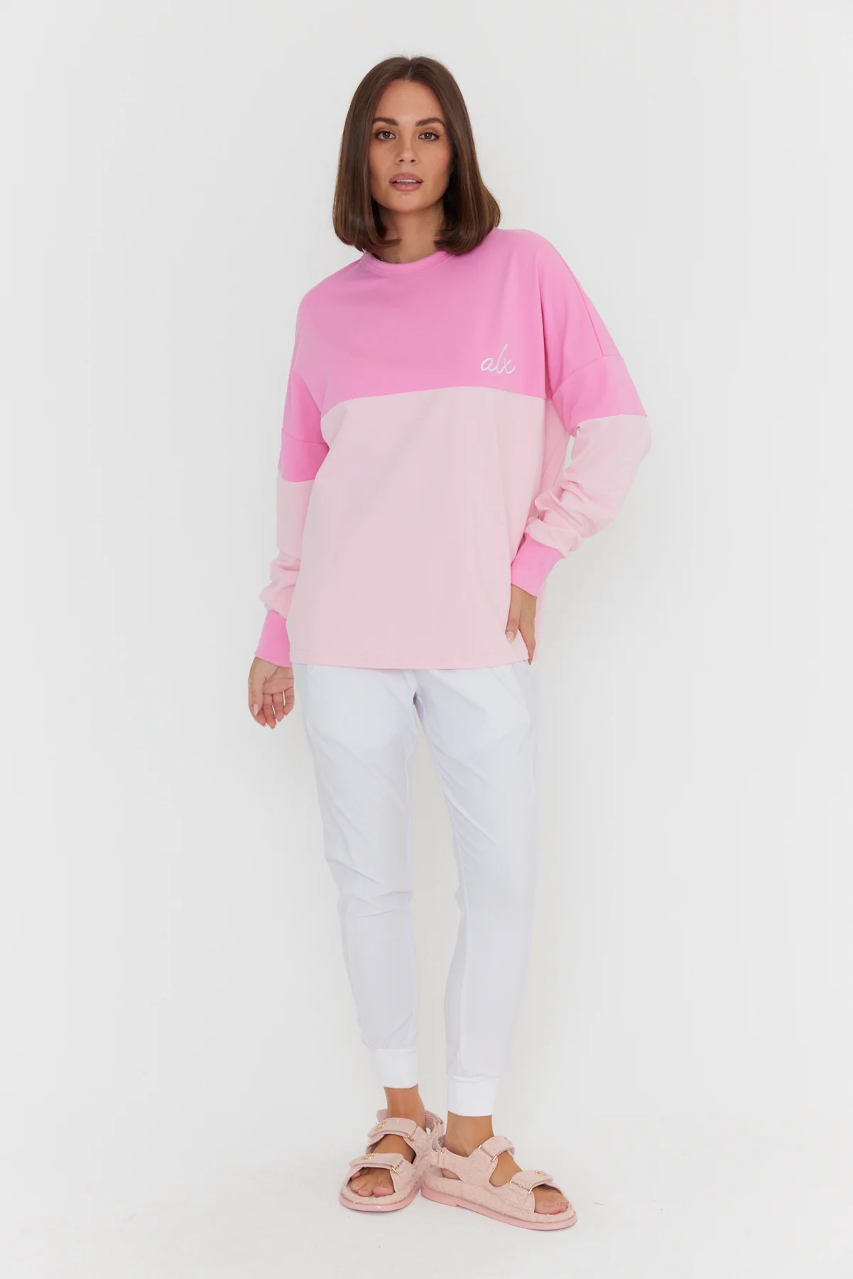SIA Long Sleeve Top Pink/Pink - Image 5