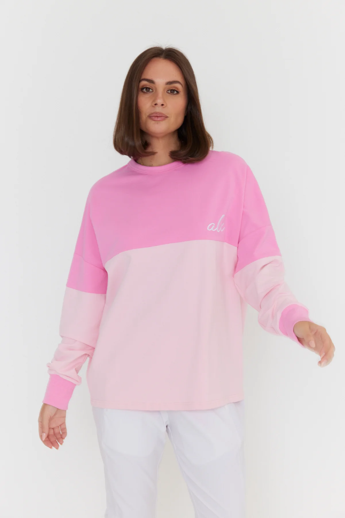 SIA Long Sleeve Top Pink/Pink - Image 6