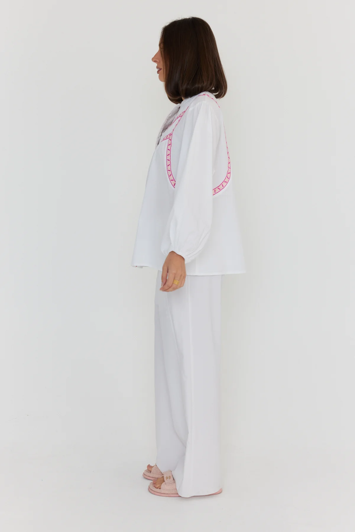 SILAS Blouse White - Image 10