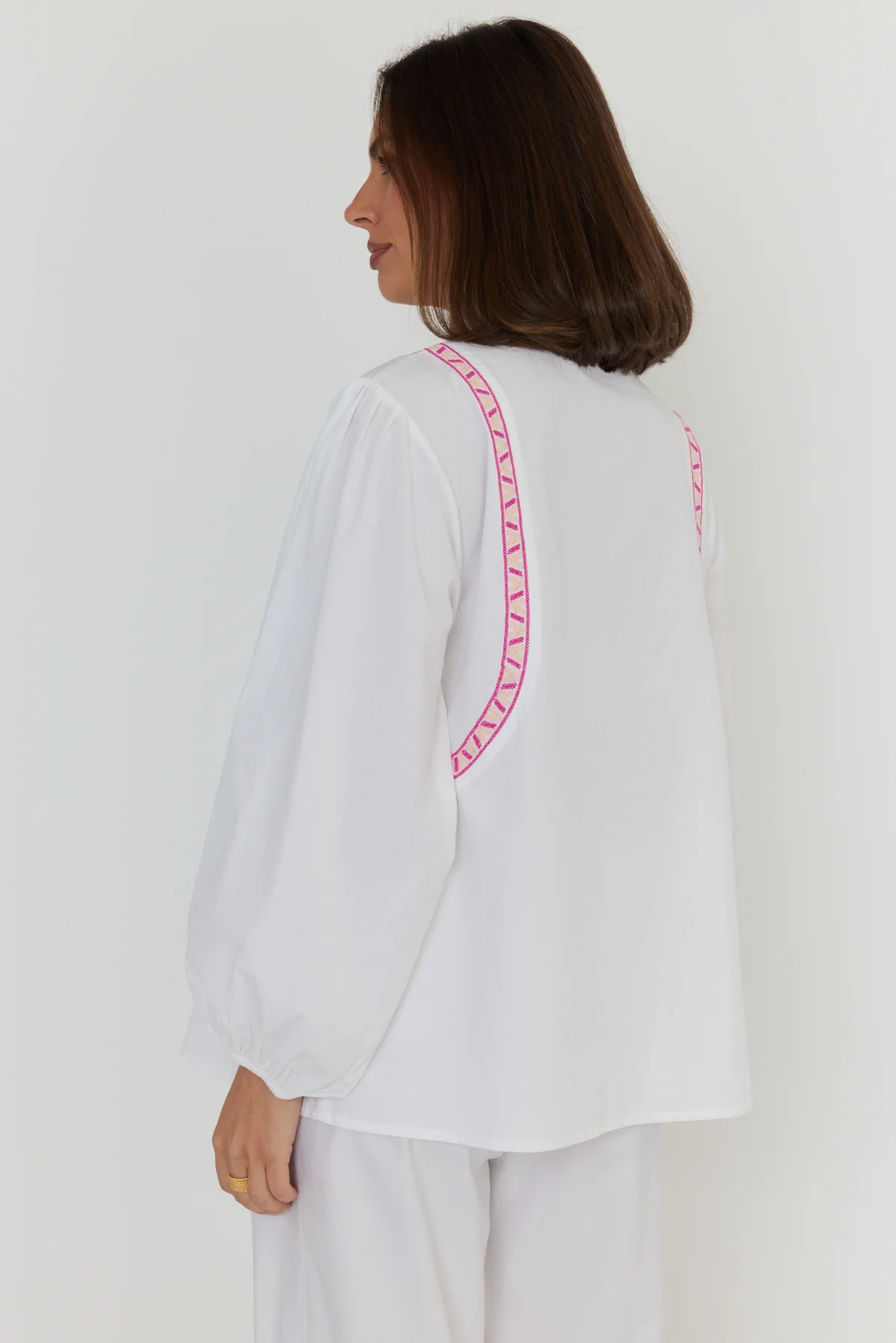 SILAS Blouse White - Image 11