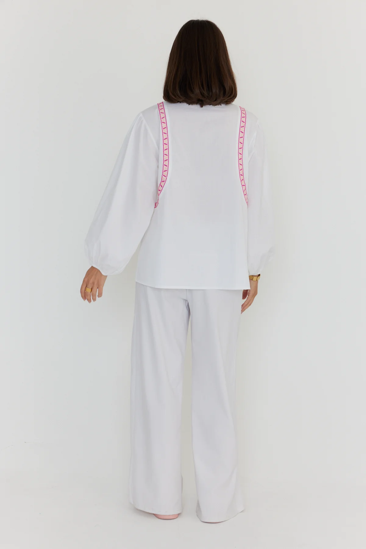 SILAS Blouse White - Image 12