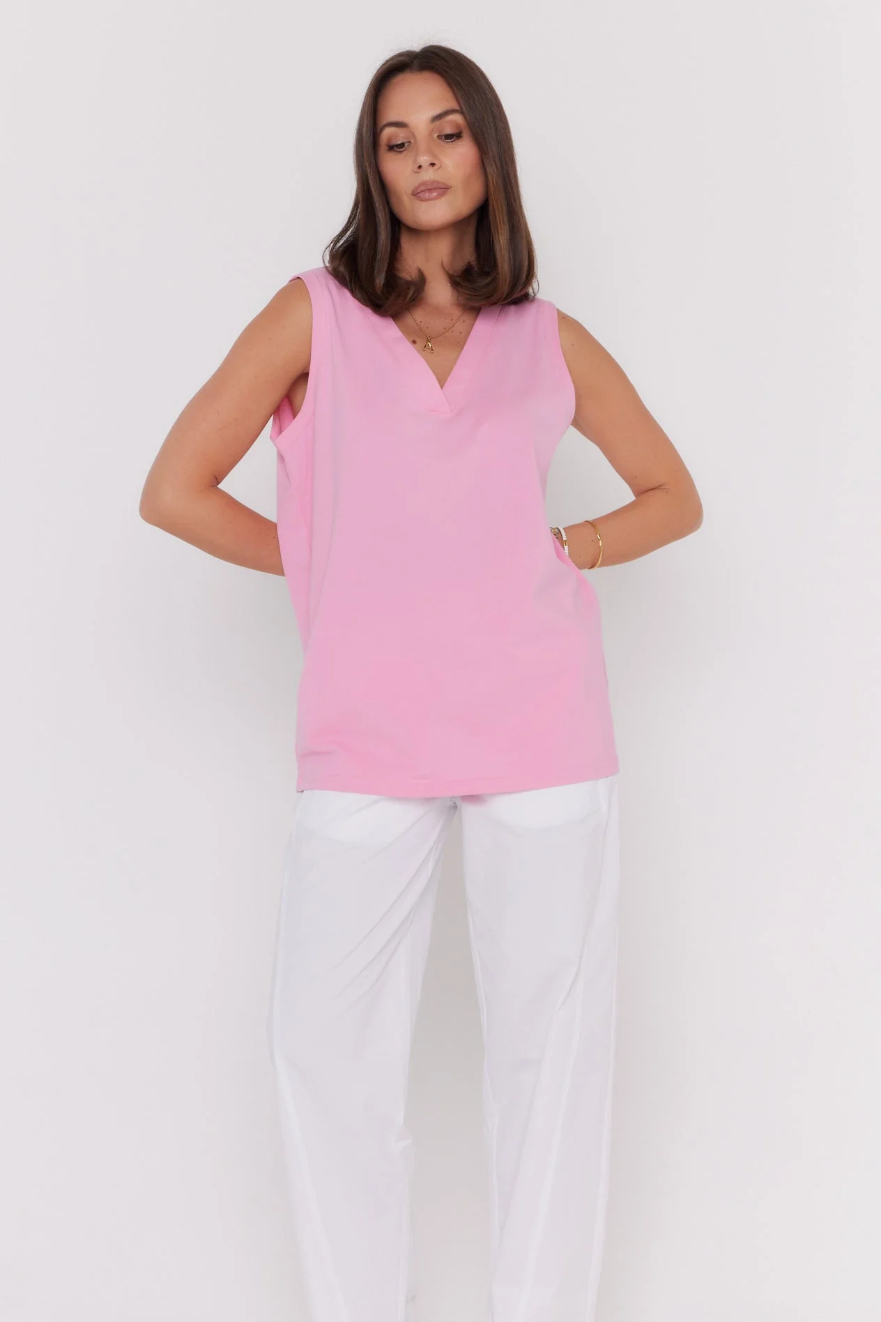SIMBA V-Neck Pink - Image 8