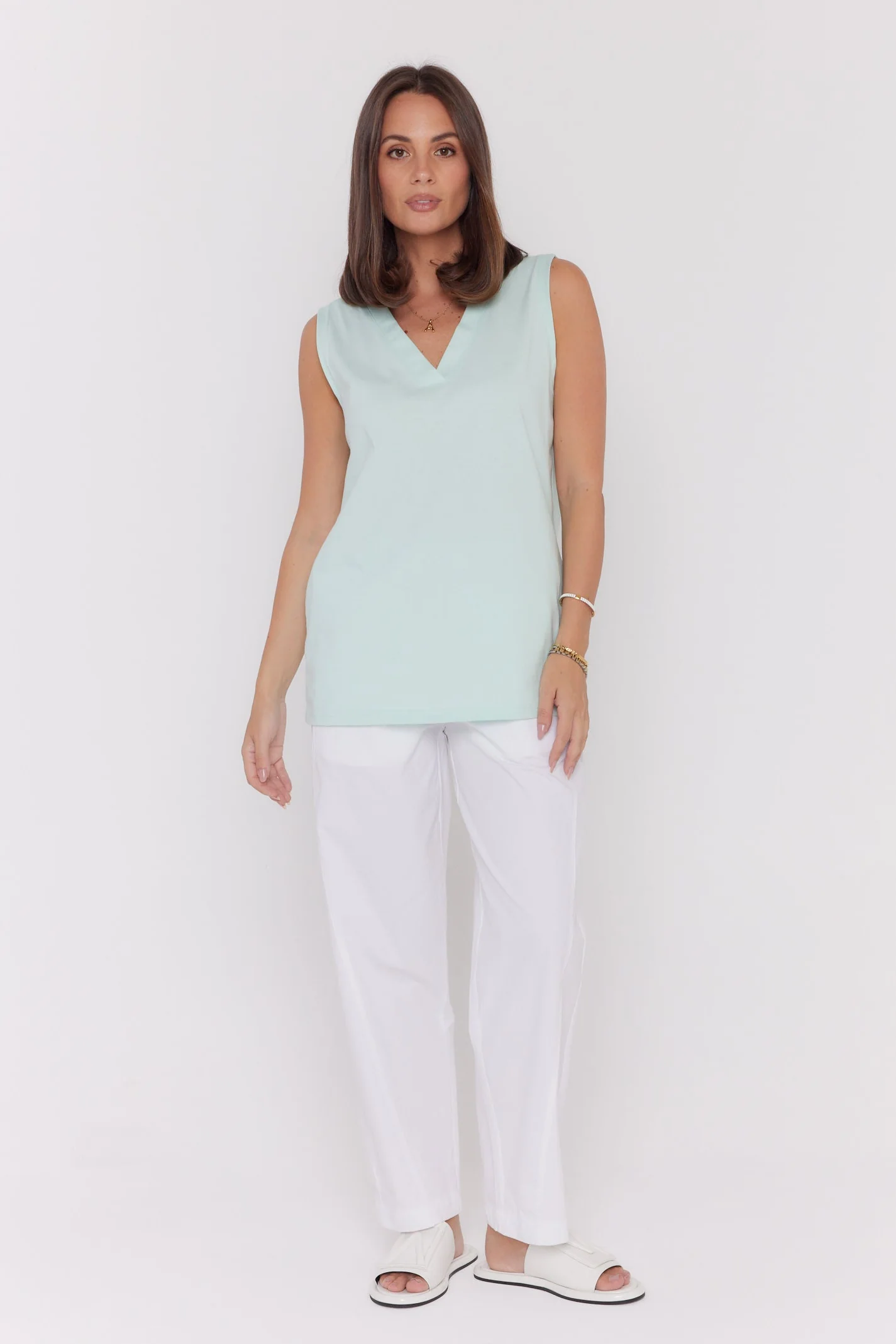 SIMBA V-Neck Seafoam - Image 5