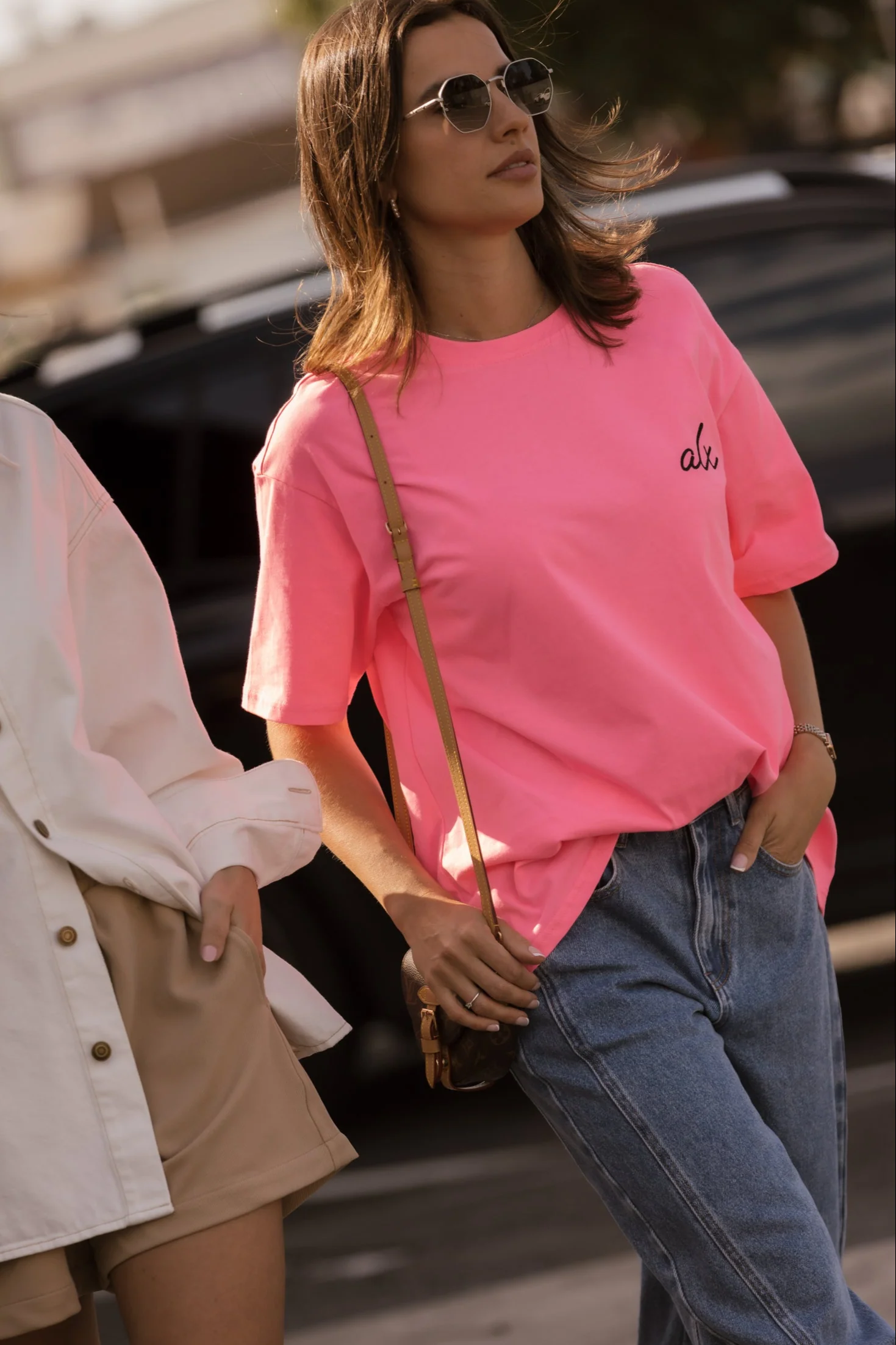 SOLE T-Shirt Fluro Pink - Image 4