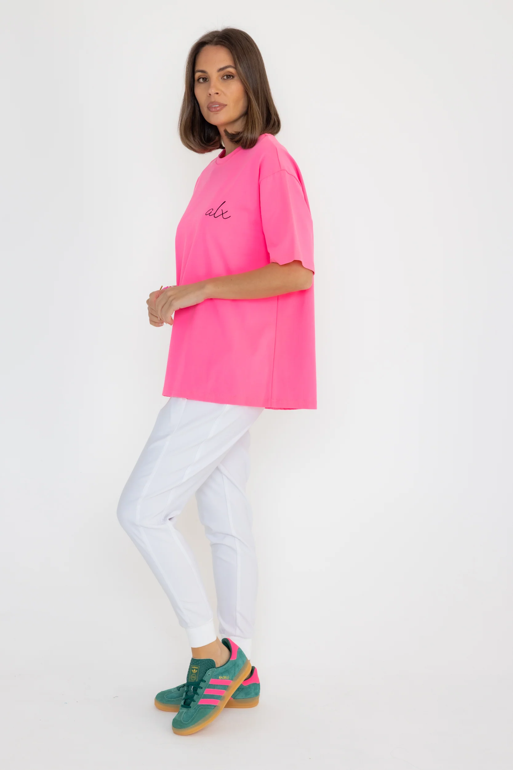 SOLE T-Shirt Fluro Pink - Image 9