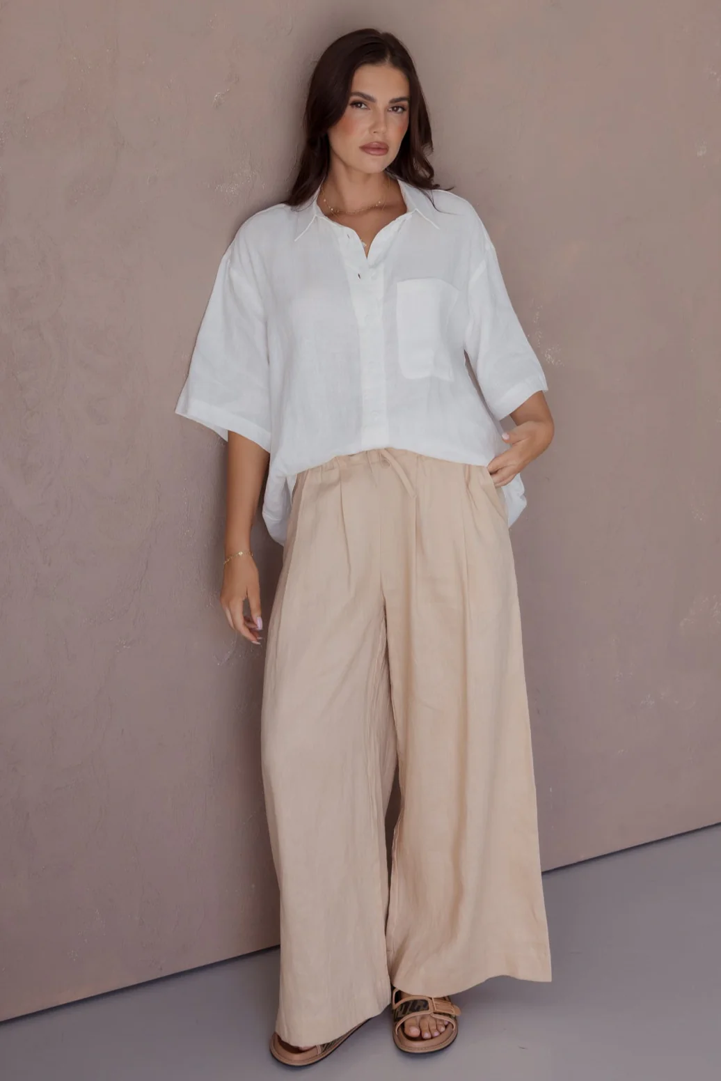 TERI Pants Beige - Image 2