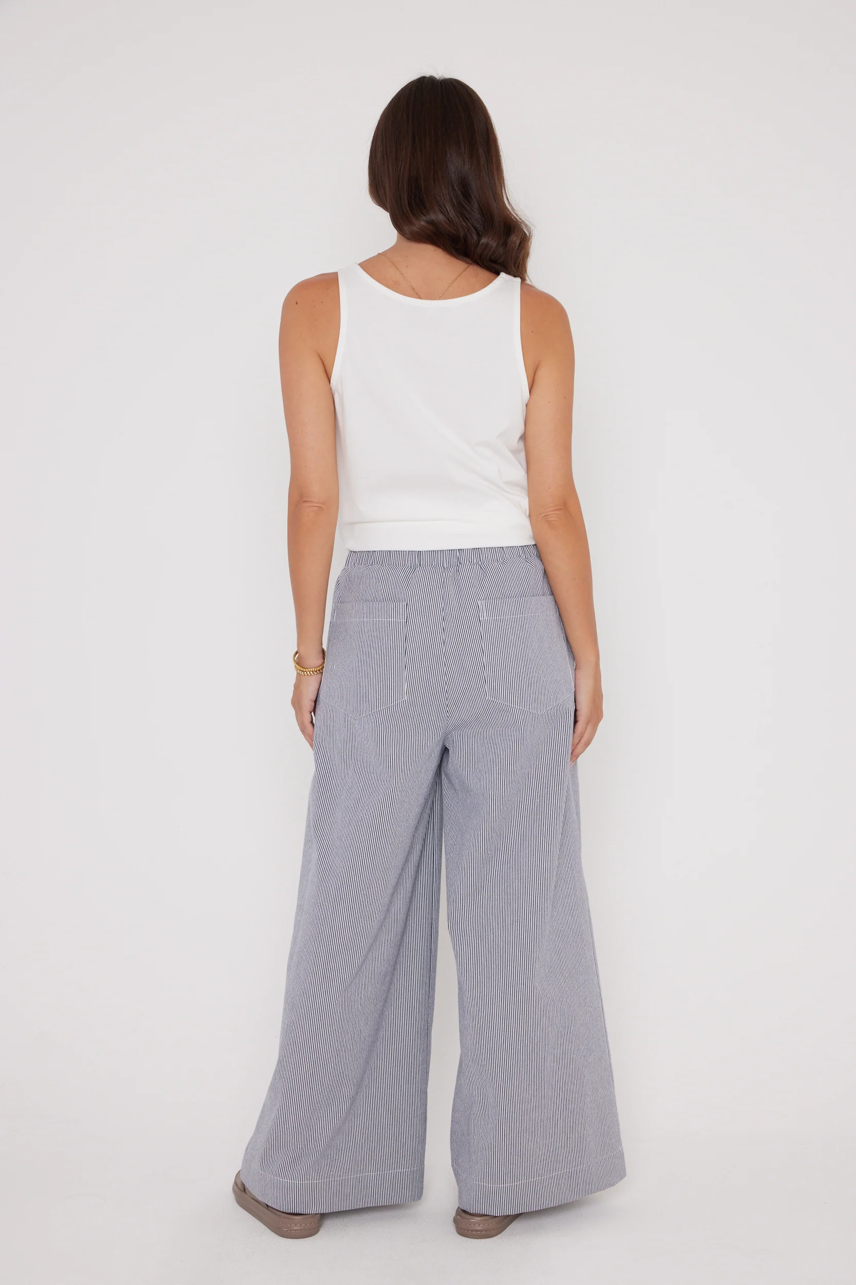 TERI Pants Navy Stripe - Image 12