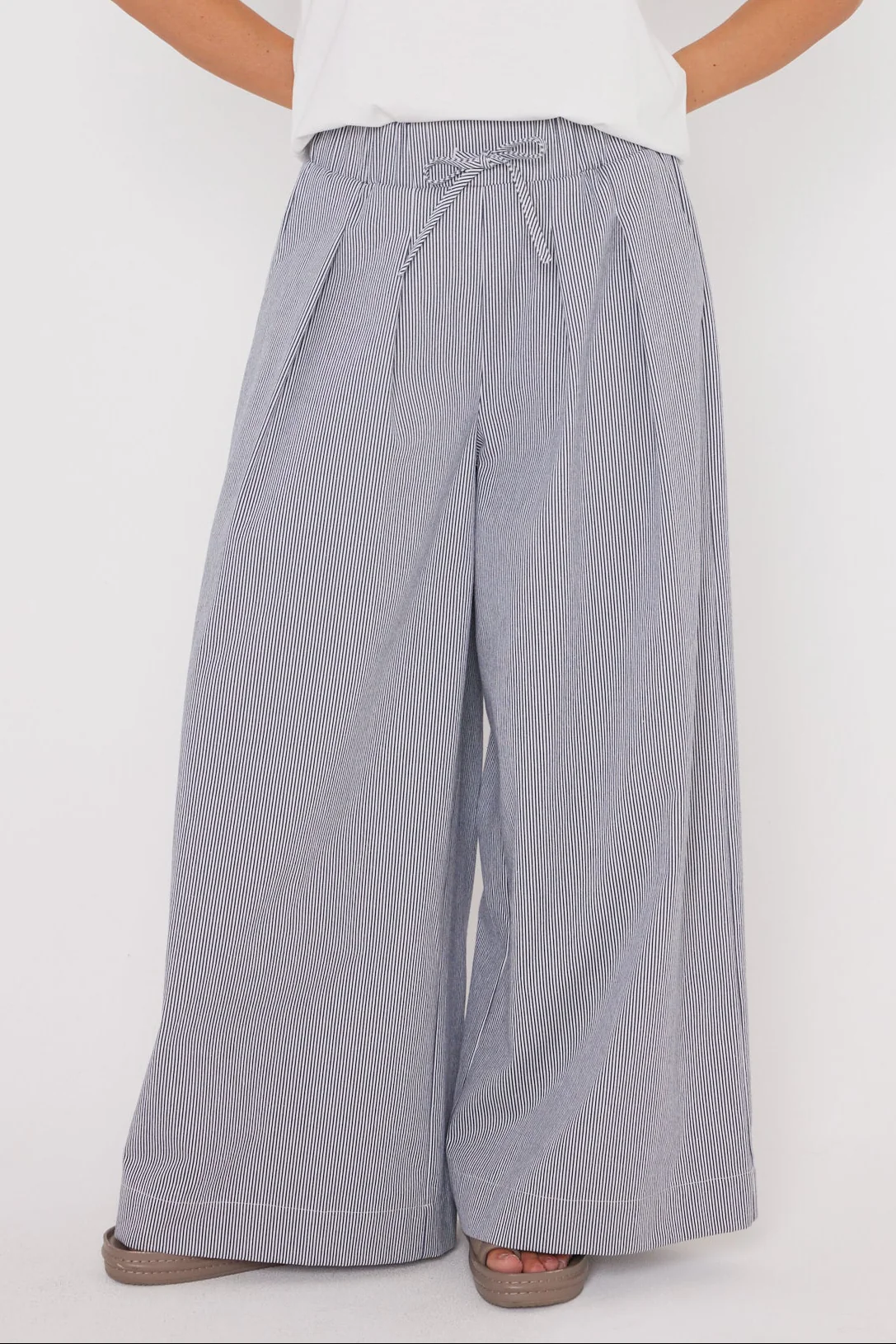 TERI Pants Navy Stripe - Image 8