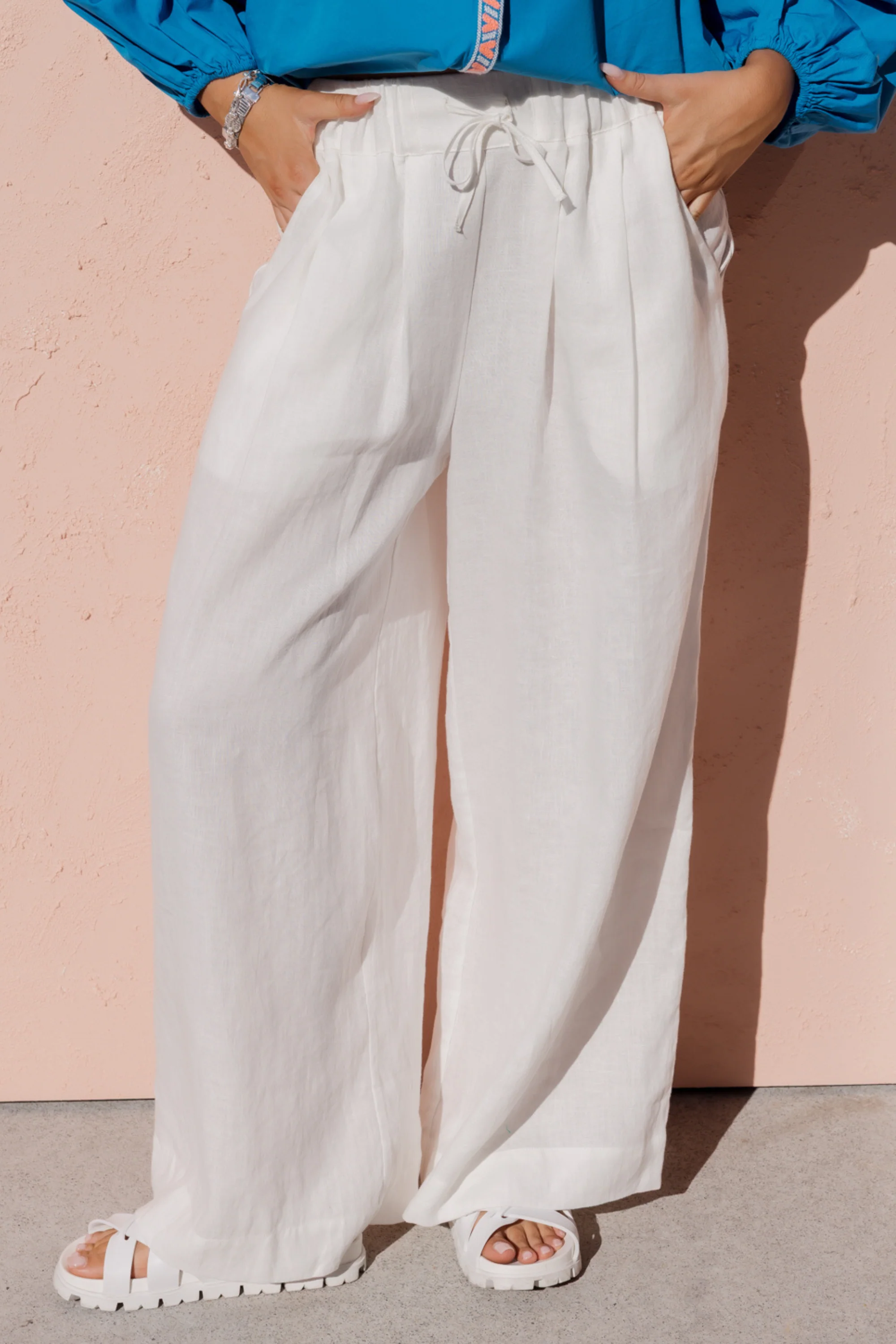 TERI Pants White
