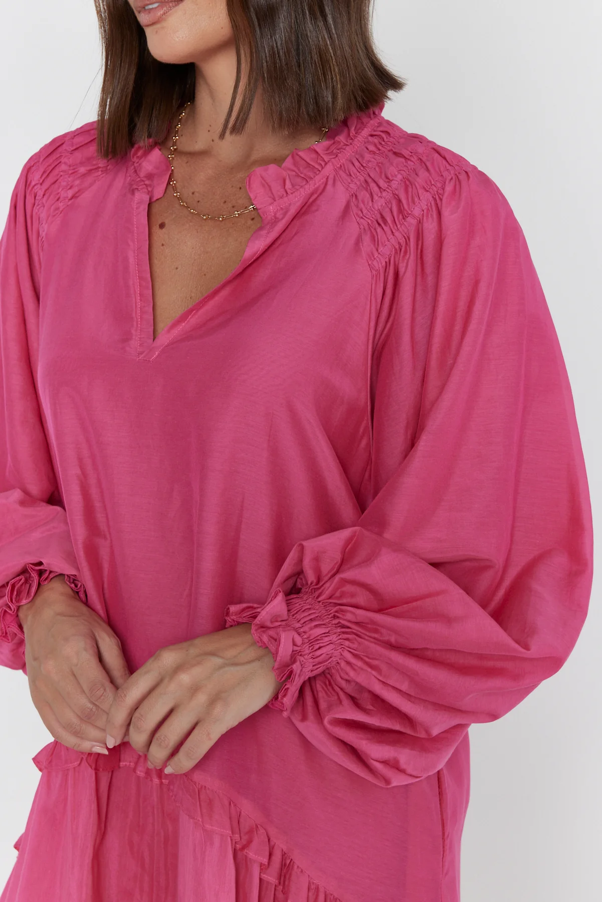 TOMMY Dress Hot Pink - Image 11