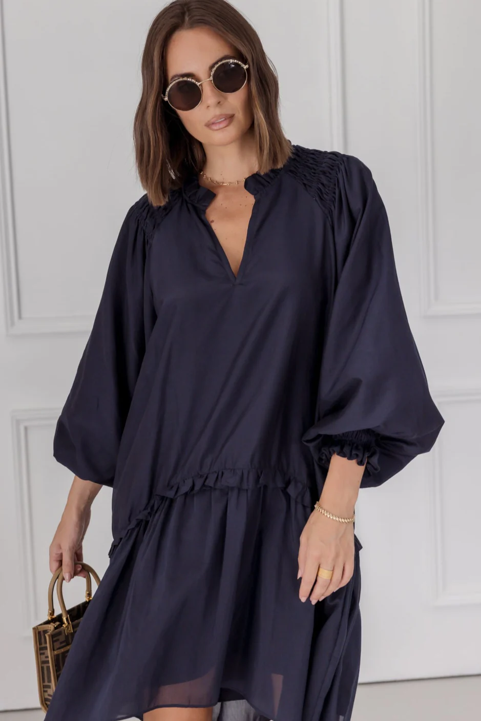 TOMMY Dress Navy - Image 2