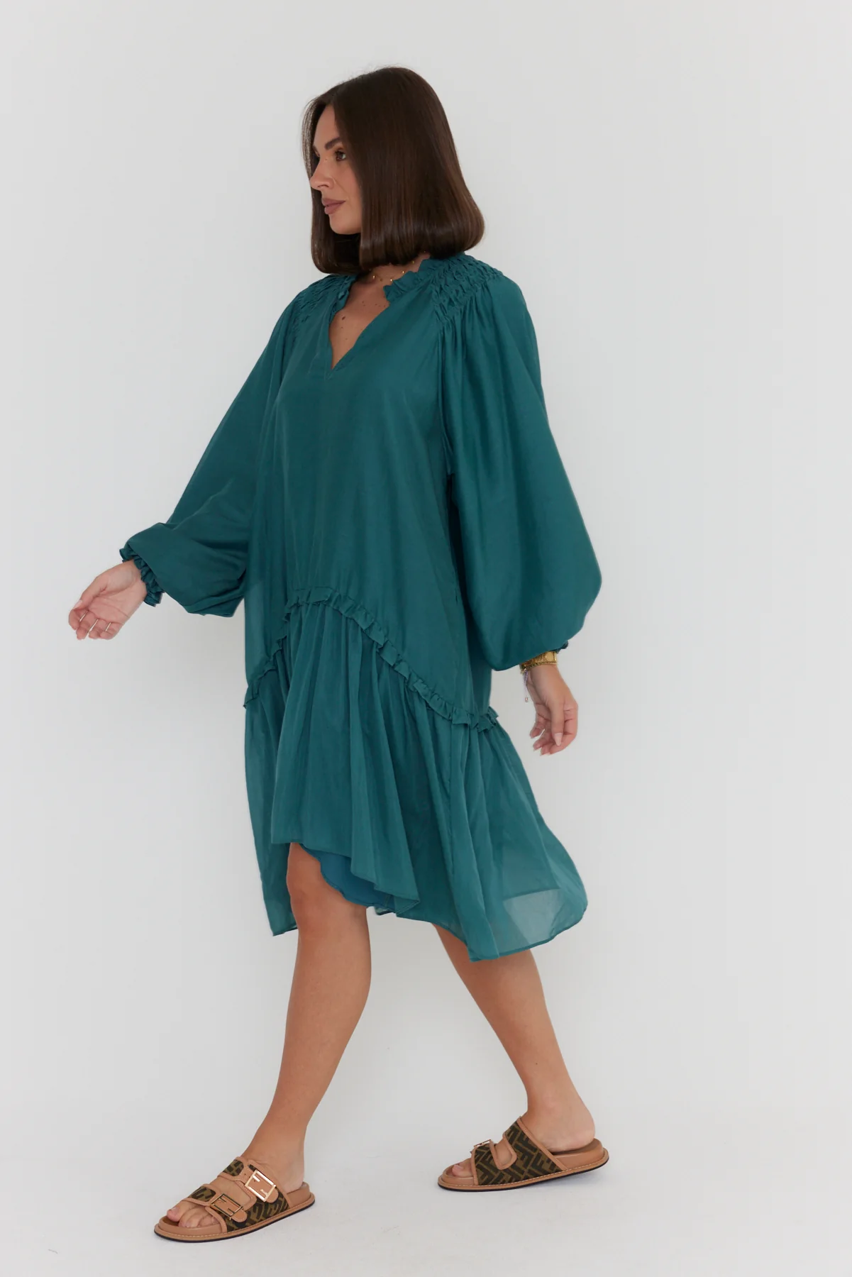 TOMMY Dress Teal - Image 10