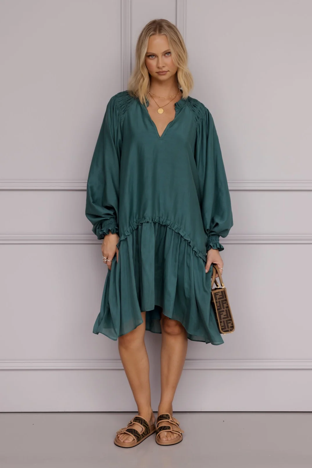 TOMMY Dress Teal - Image 2