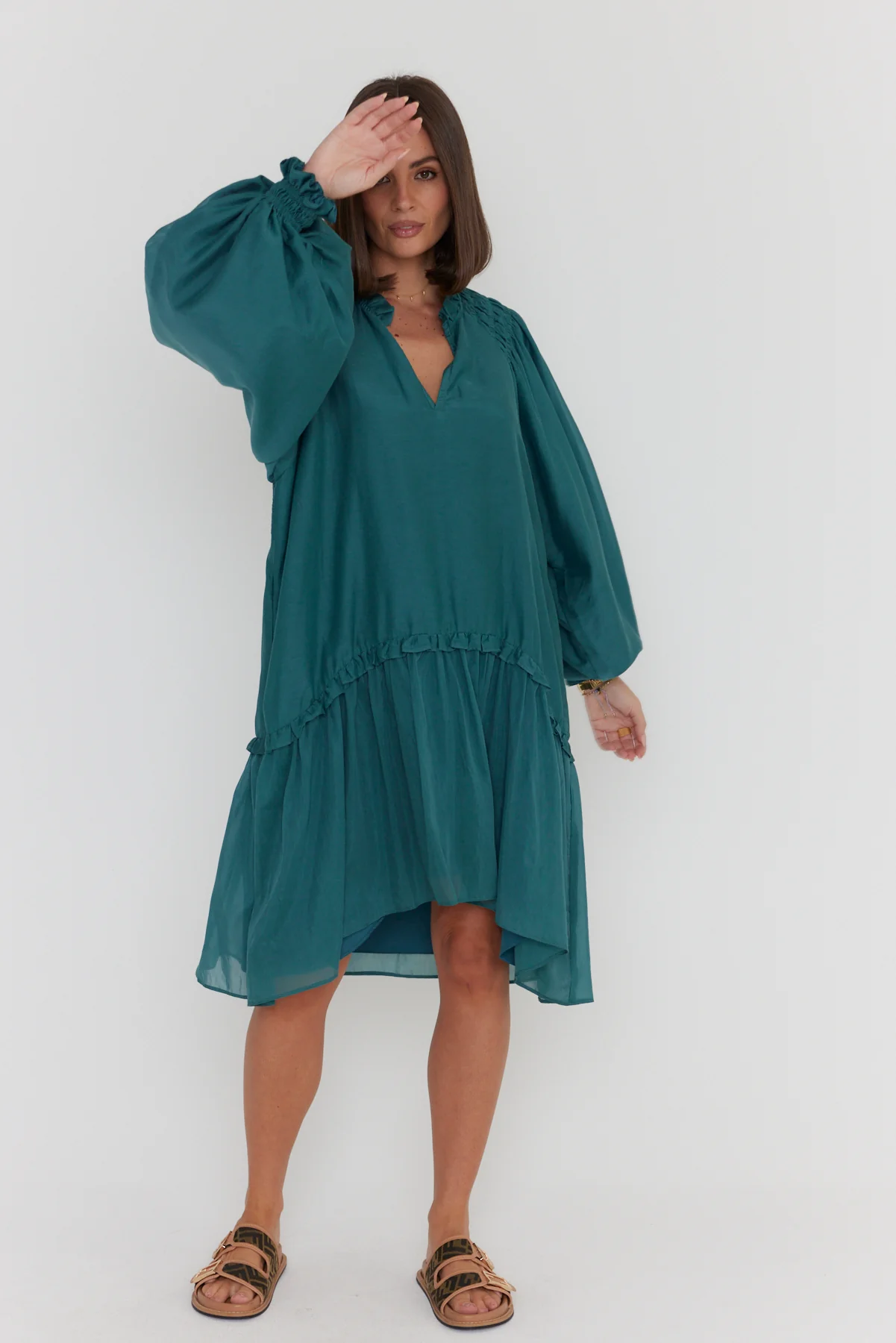 TOMMY Dress Teal - Image 6