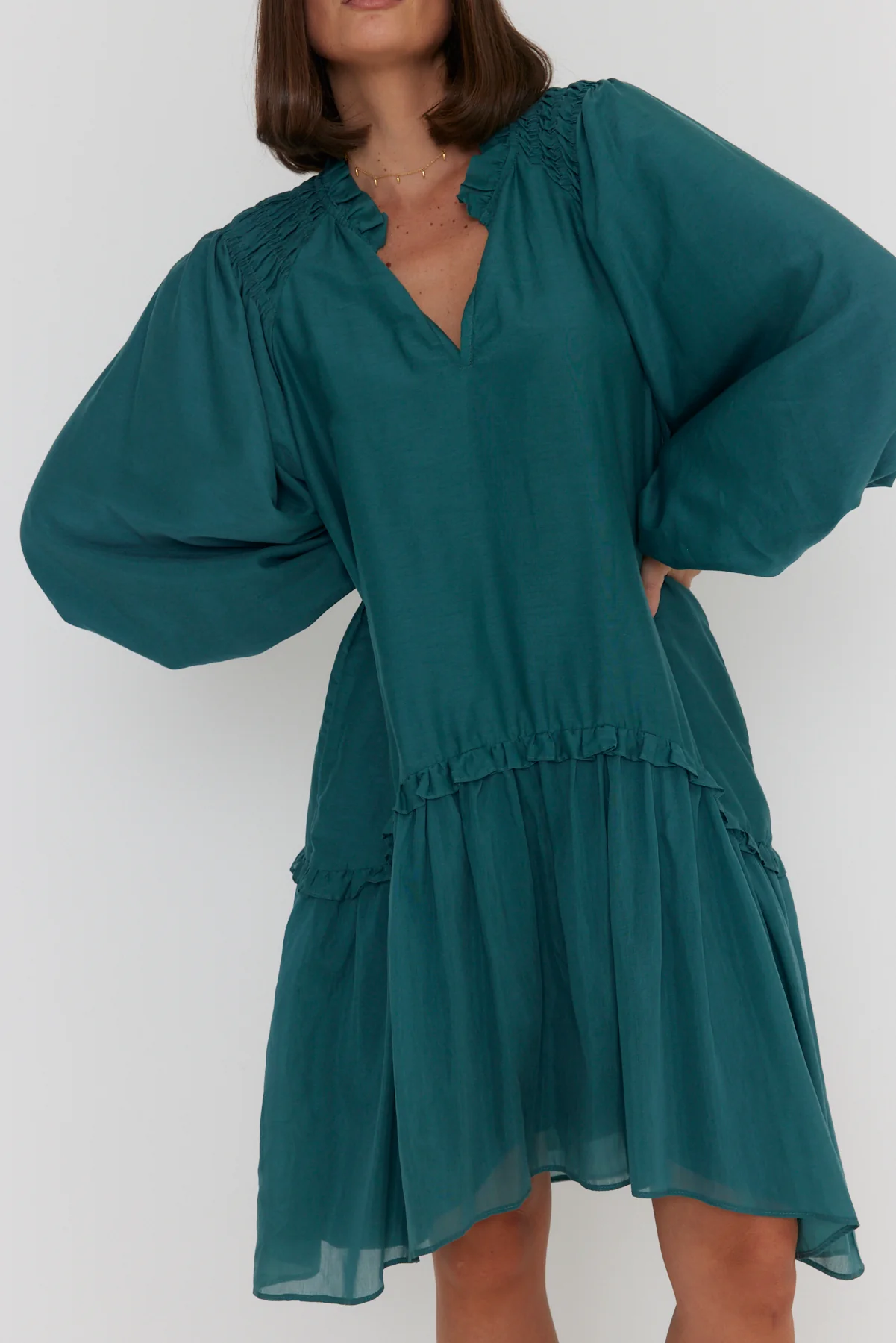 TOMMY Dress Teal - Image 9