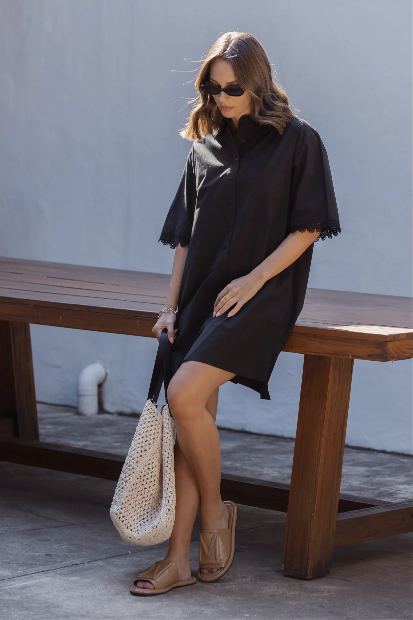VIOLET Dress Black - Image 2